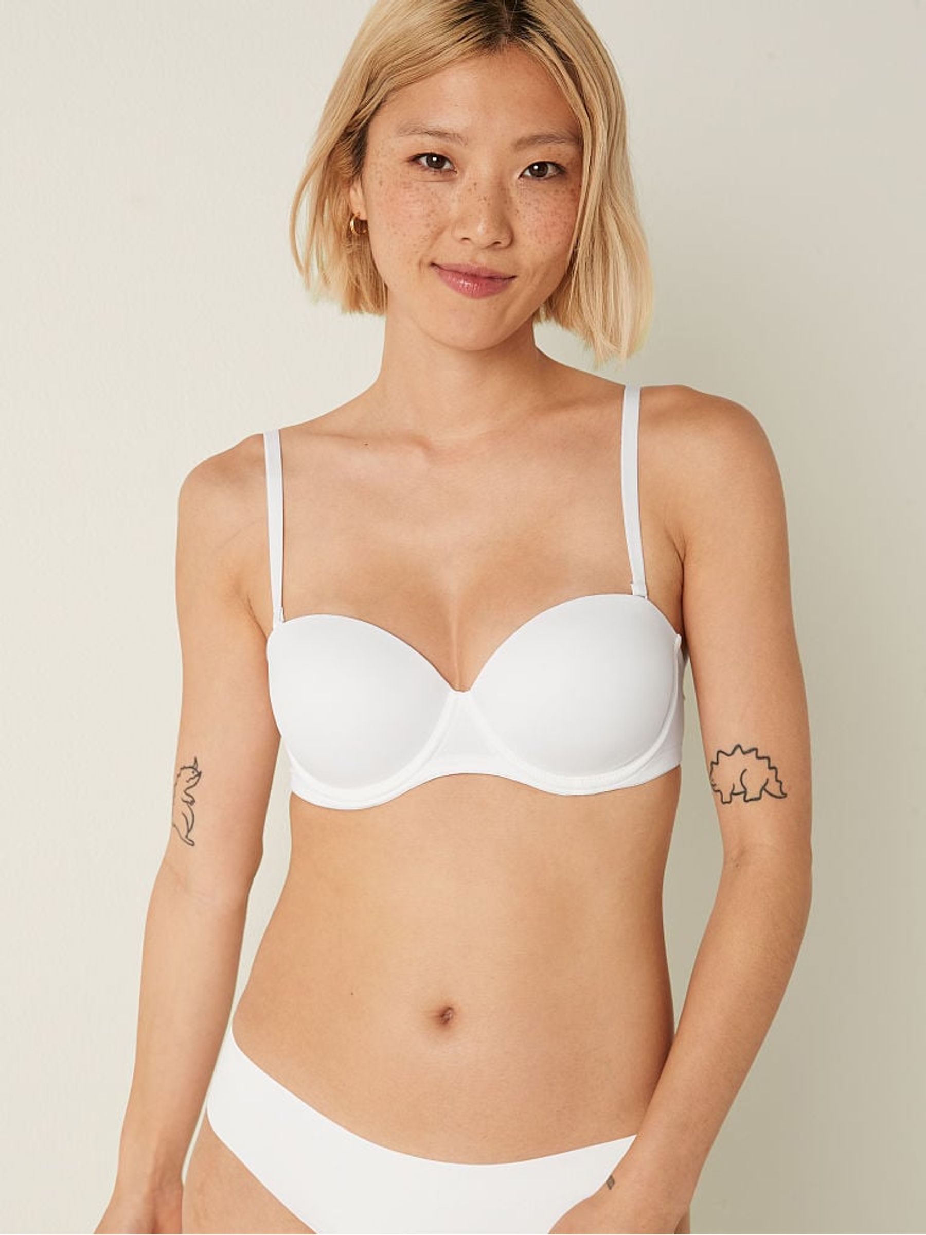 Optic White Smooth Multiway Strapless Push Up Bra - Image 1 of 2