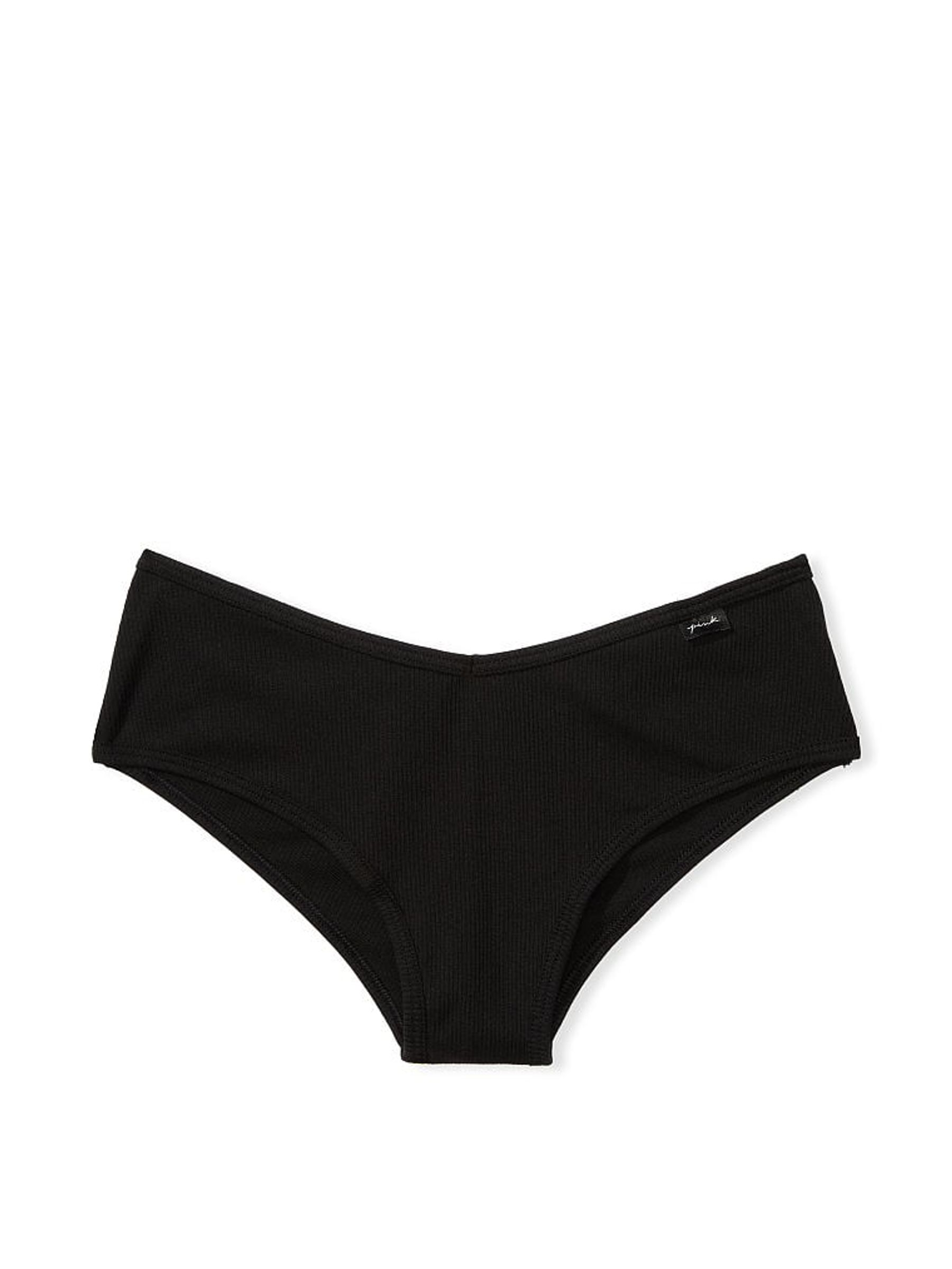 Black Butterfly Cotton Cheeky Knickers - Image 3 of 3