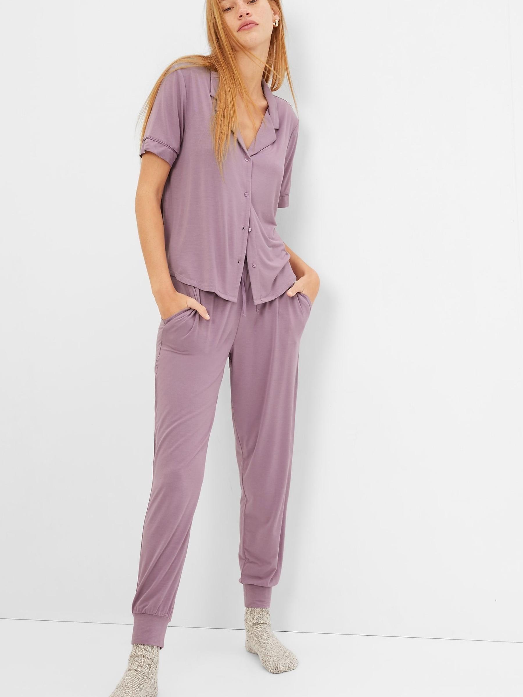 Purple Cosy Pyjama Bottoms - Image 1 of 1