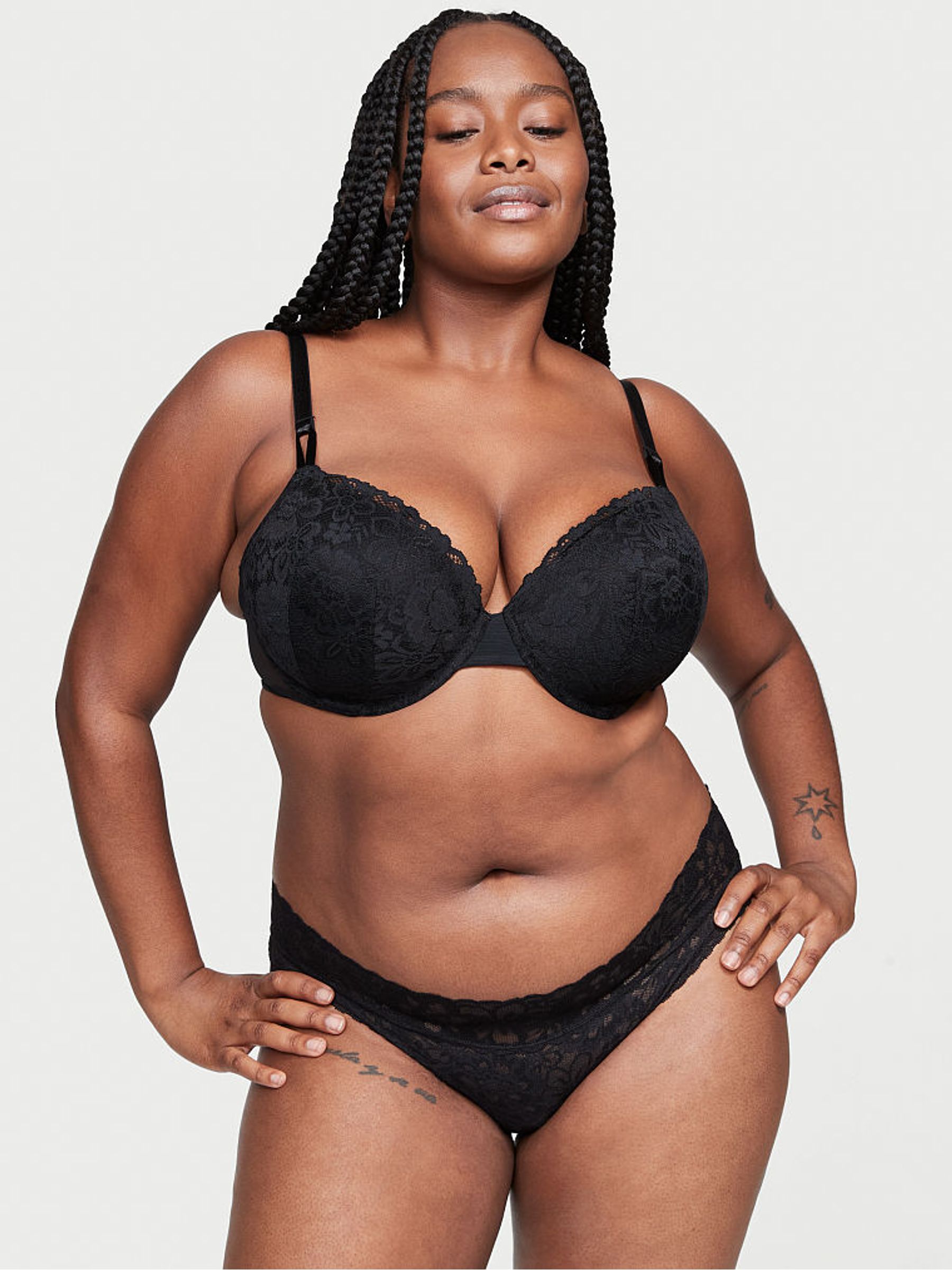 Black Hipster Lace Knickers - Image 1 of 3