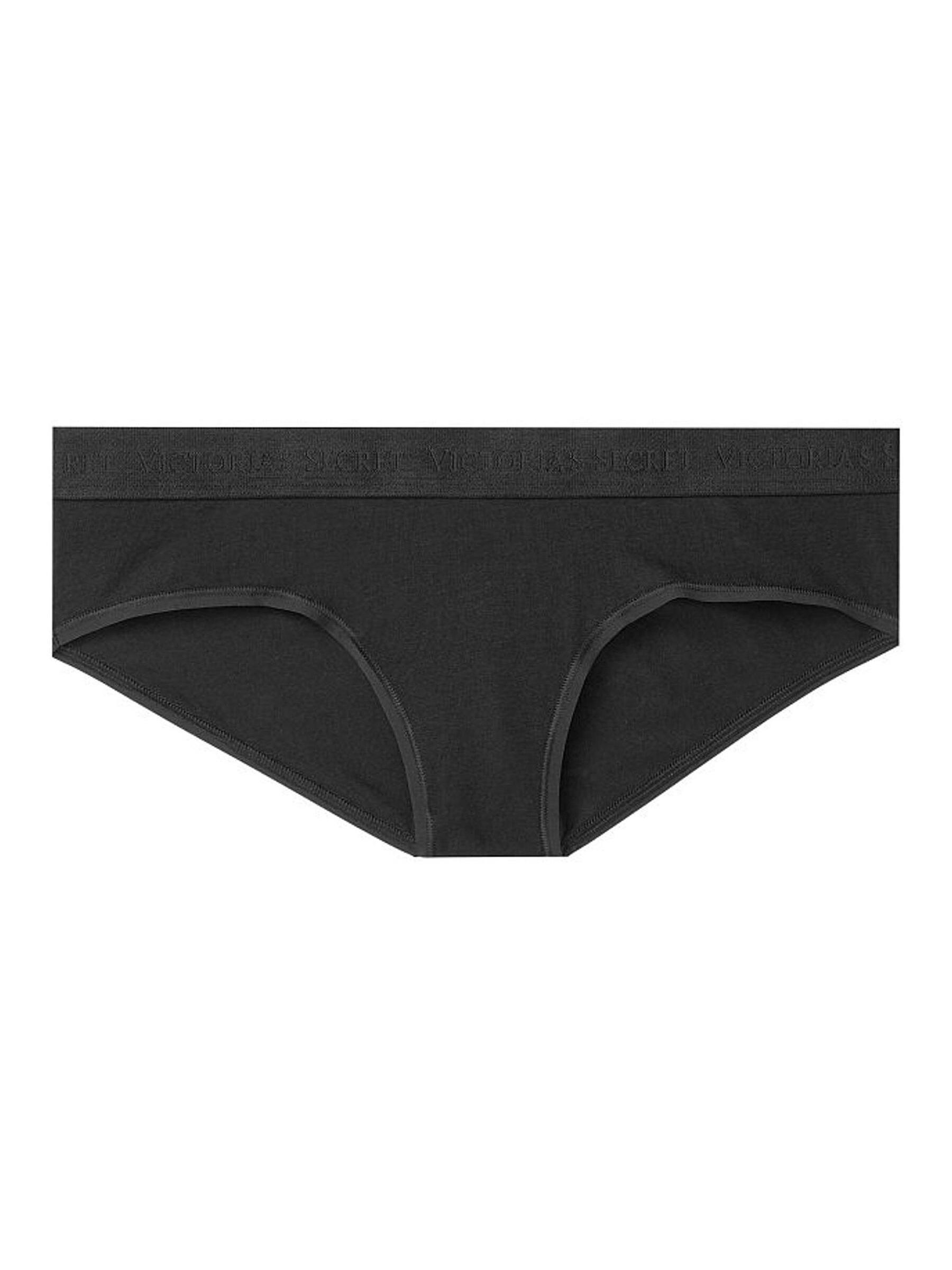 Black Logo Cotton Hipster Panty - Image 4 of 4