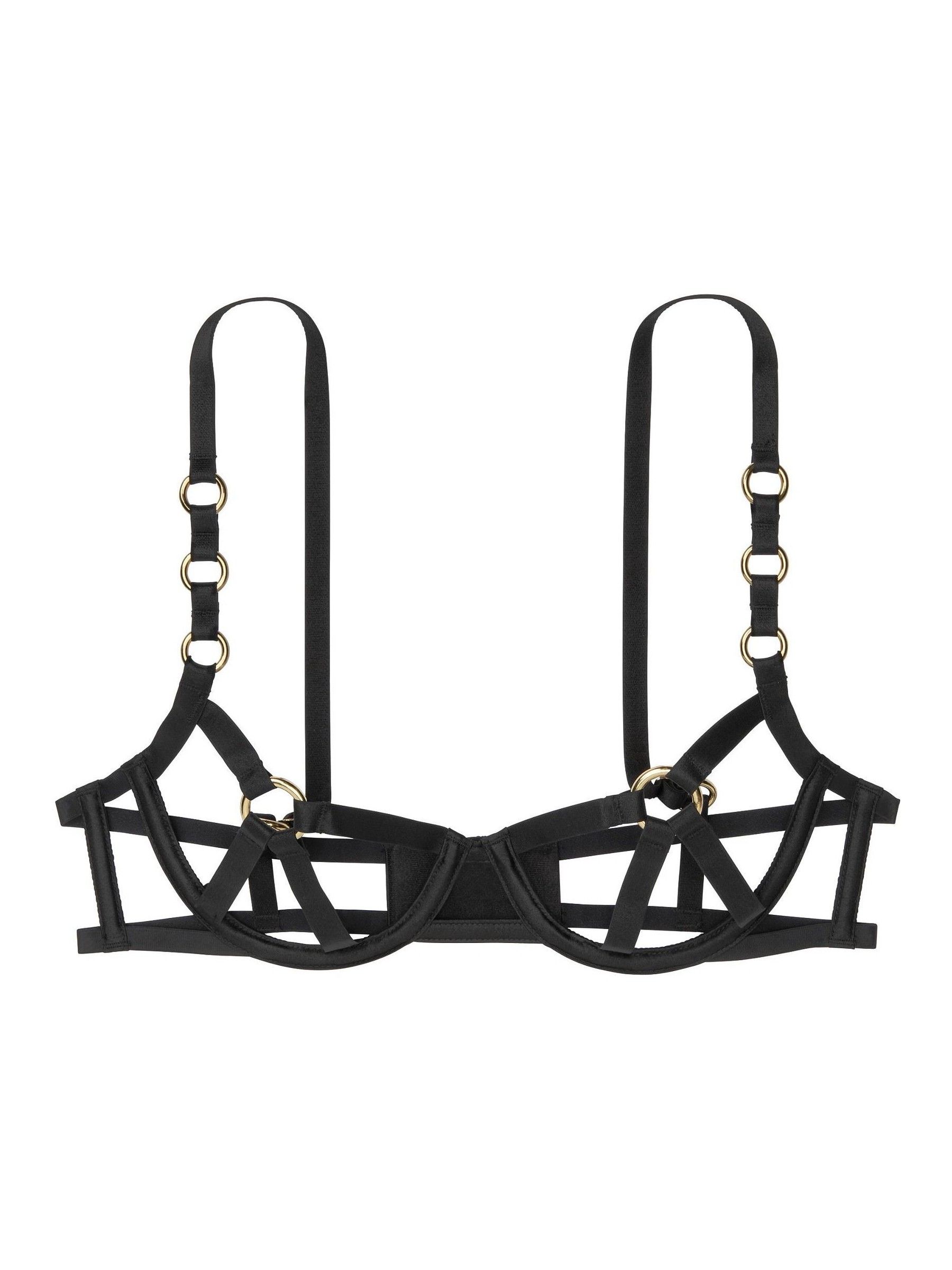 Black Balconette Bra - Image 2 of 2 Black Balconette Bra - Image 2 of 2