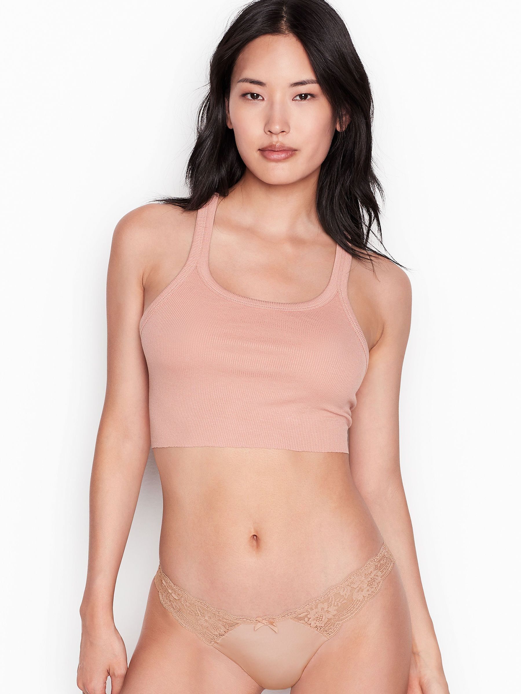 Evening Blush Lace Cheekini Panty - Image 1 of 3