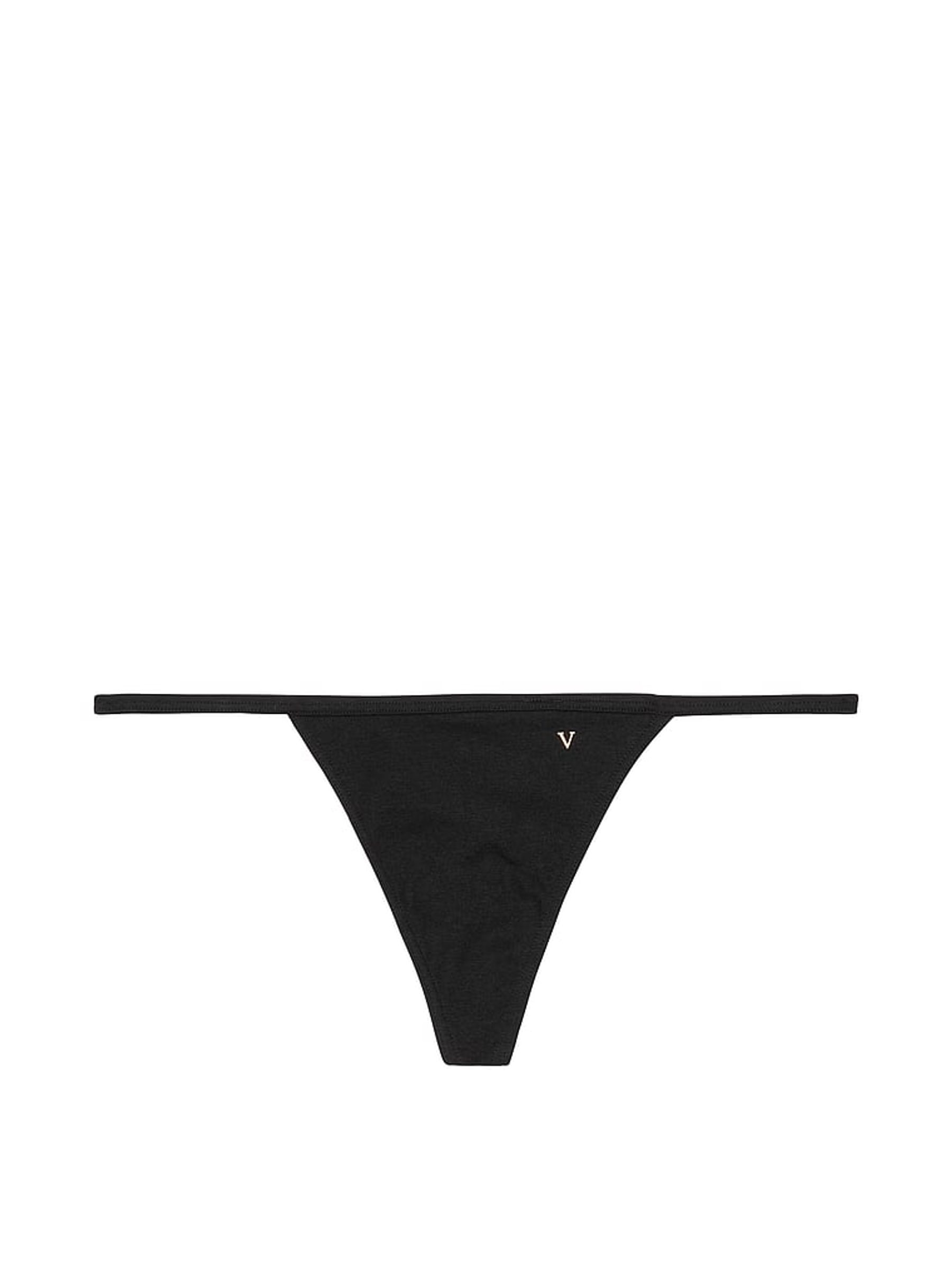 Black G String Knickers - Image 3 of 4