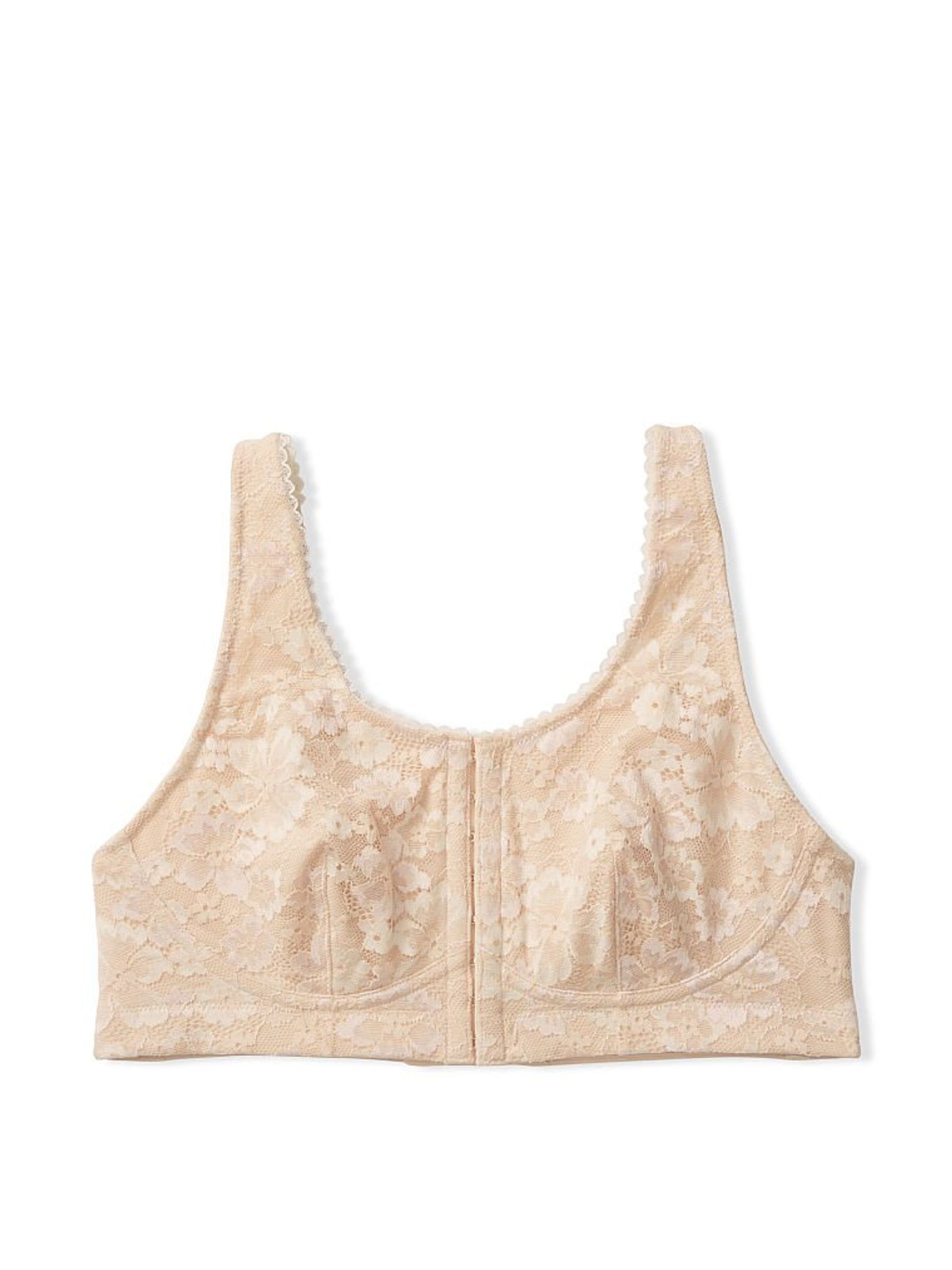 Champagne Nude Front Fastening Post Surgery Unlined Bra - Image 1 of 3