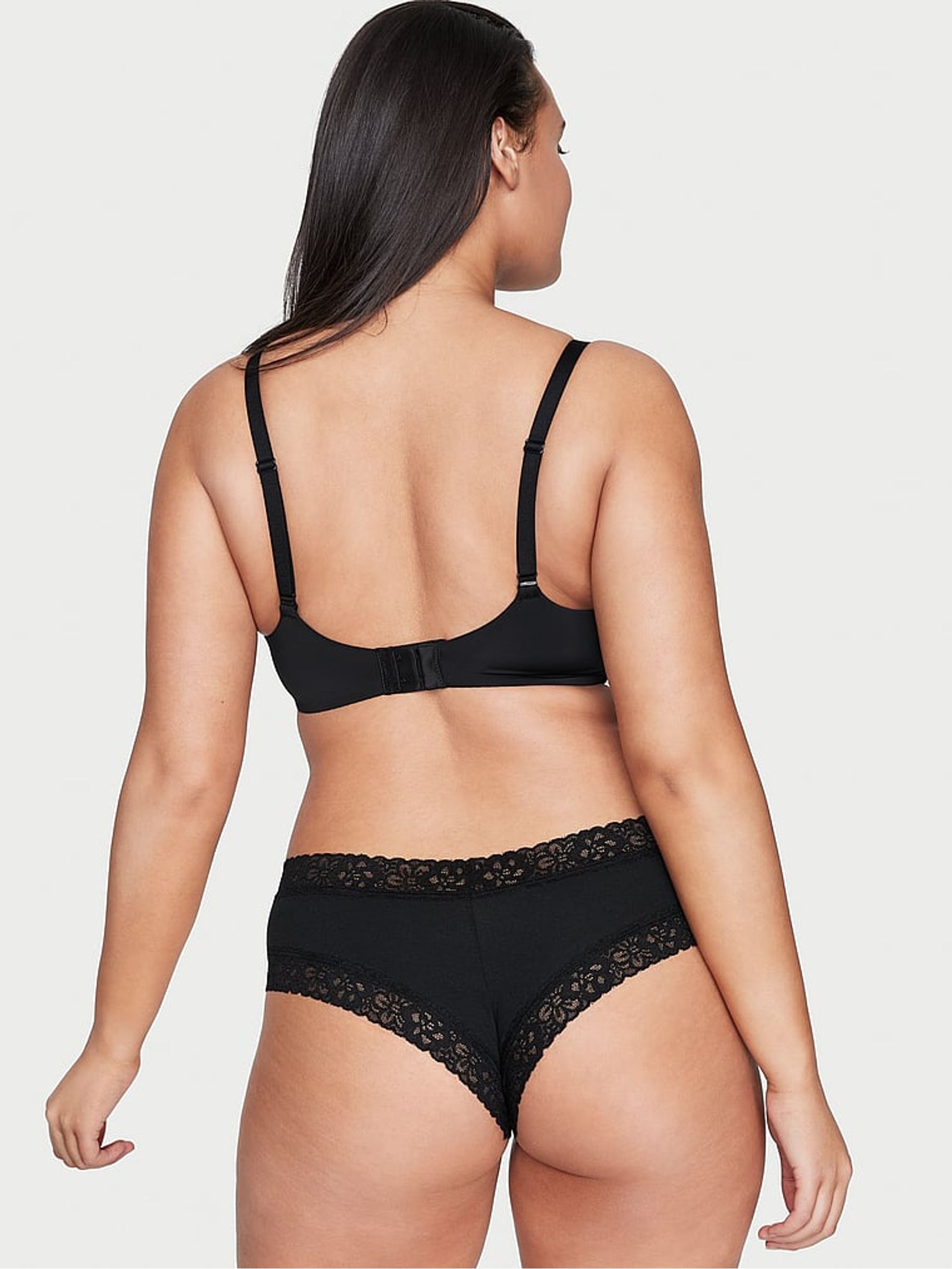 Black Non Wired Lightly Lined Bra - Image 2 of 3