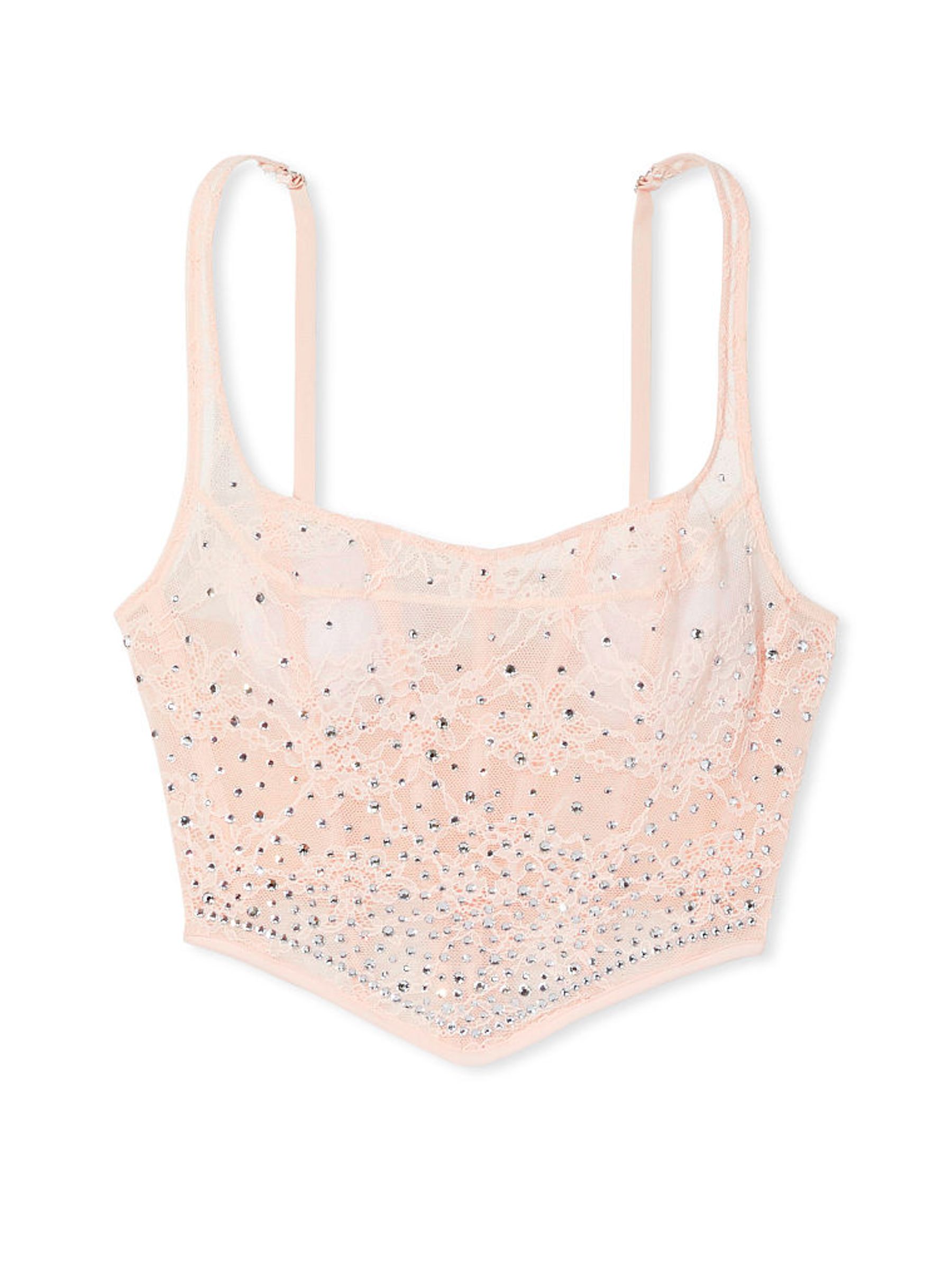 Purest Pink Corset Bra Top - Image 4 of 4