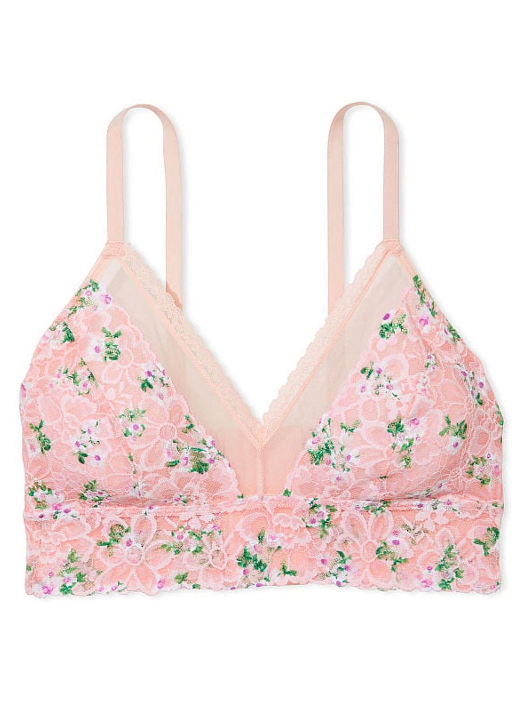 Meadow Floral Pink VS Bralette - Image 1 of 1