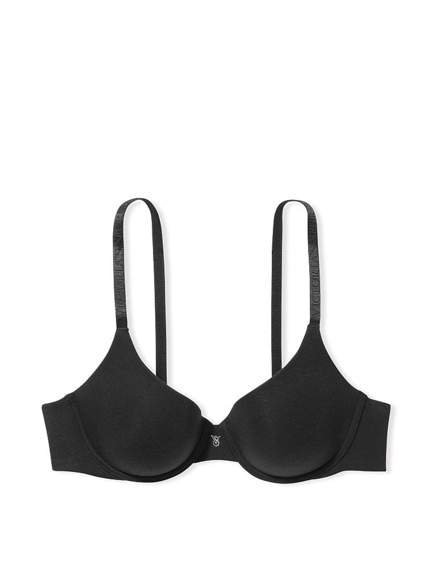 Black Demi Lightly Lined Bra - Image 3 of 3