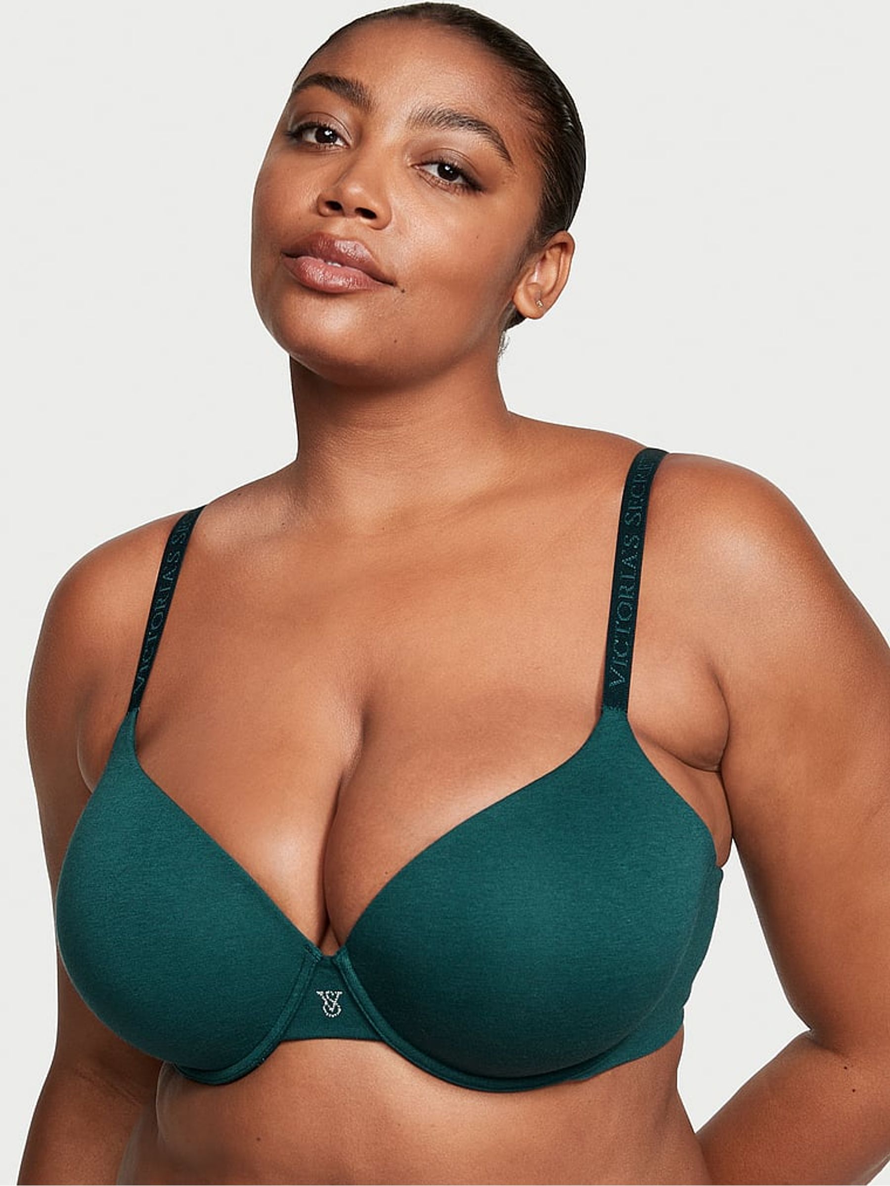 Black Ivy Green Demi Bra - Image 1 of 3
