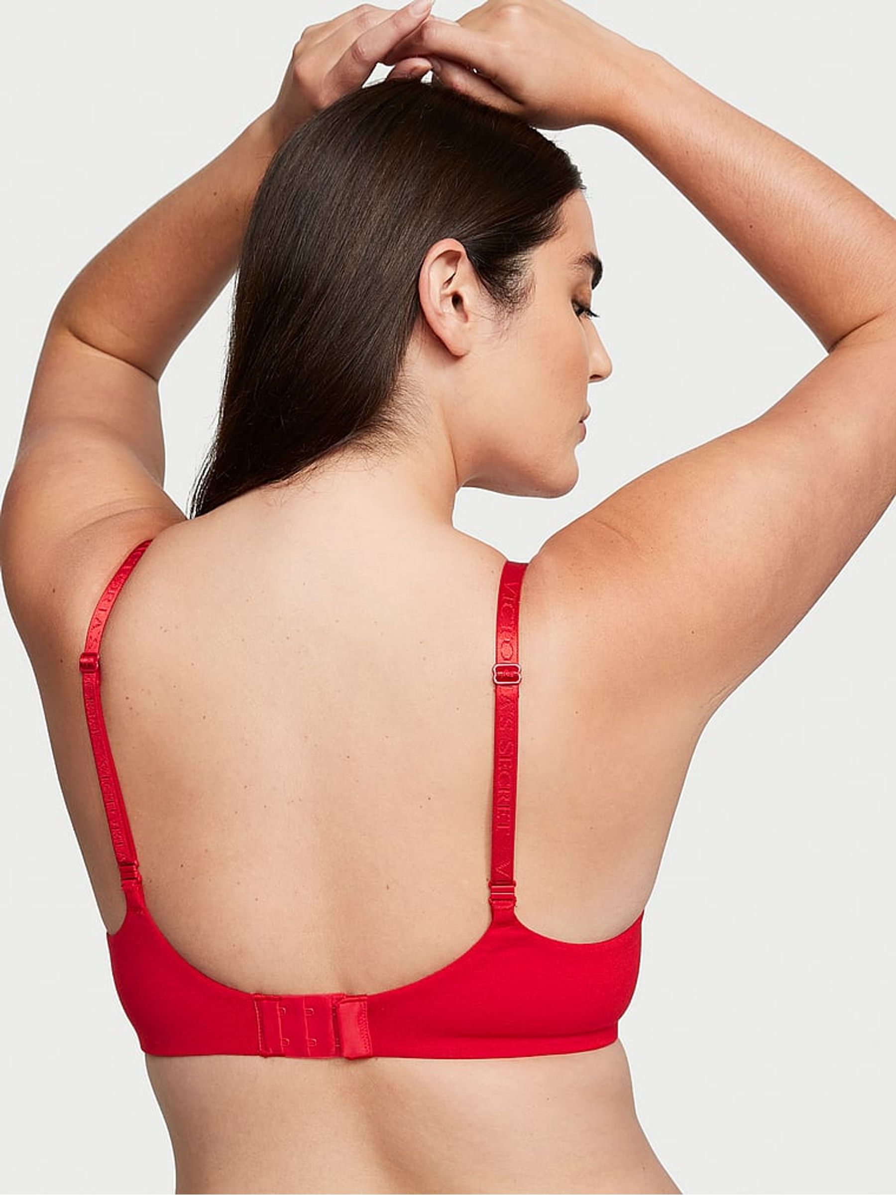 Lipstick Red Full Cup Push Up Bra - Image 2 of 3