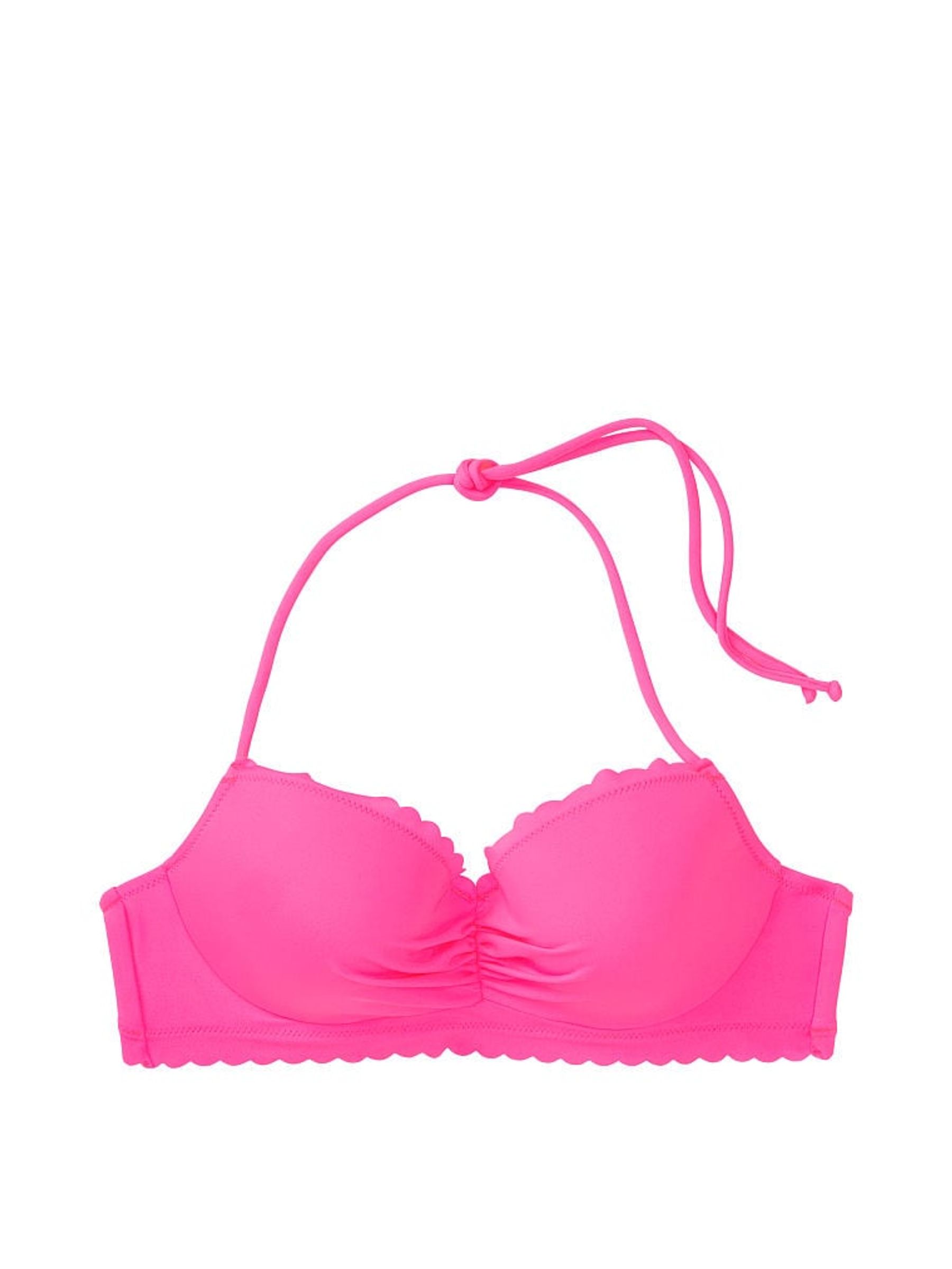 Shocking Pink The Getaway Halterneck Top - Image 4 of 4