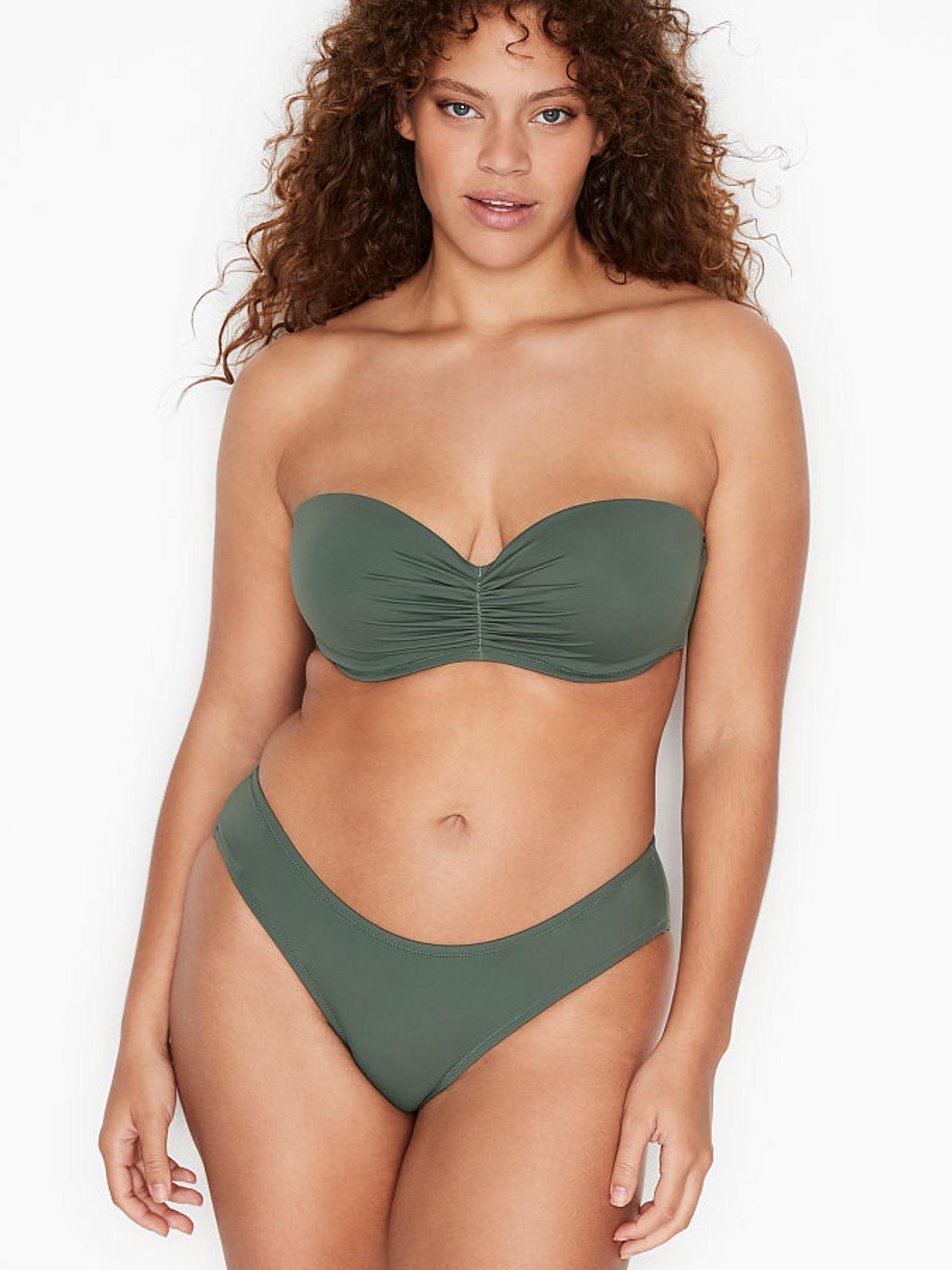 Olive Malta Bandeau Top - Image 1 of 3