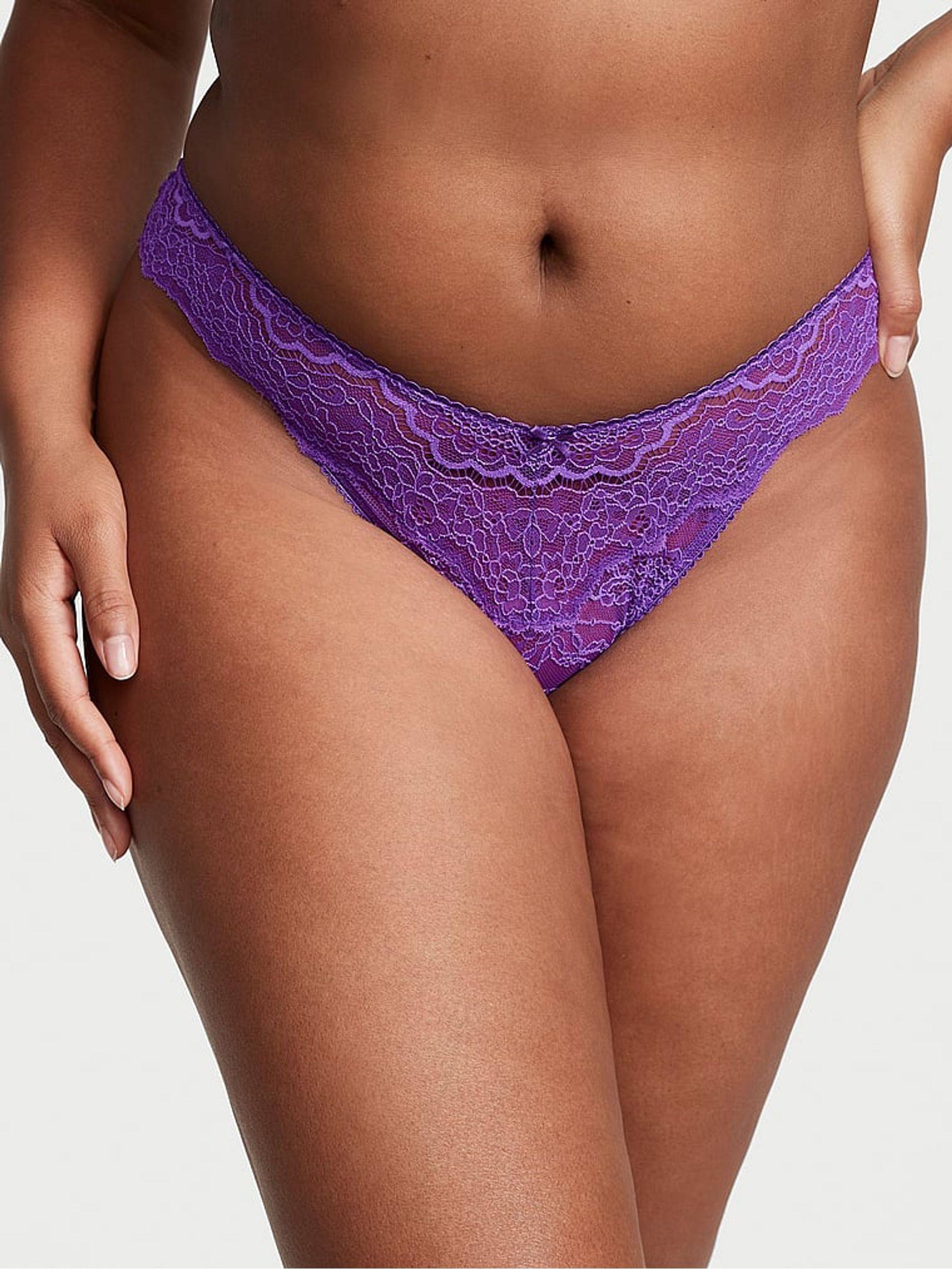 New Violetta Purple Brazilian Knickers - Image 1 of 1