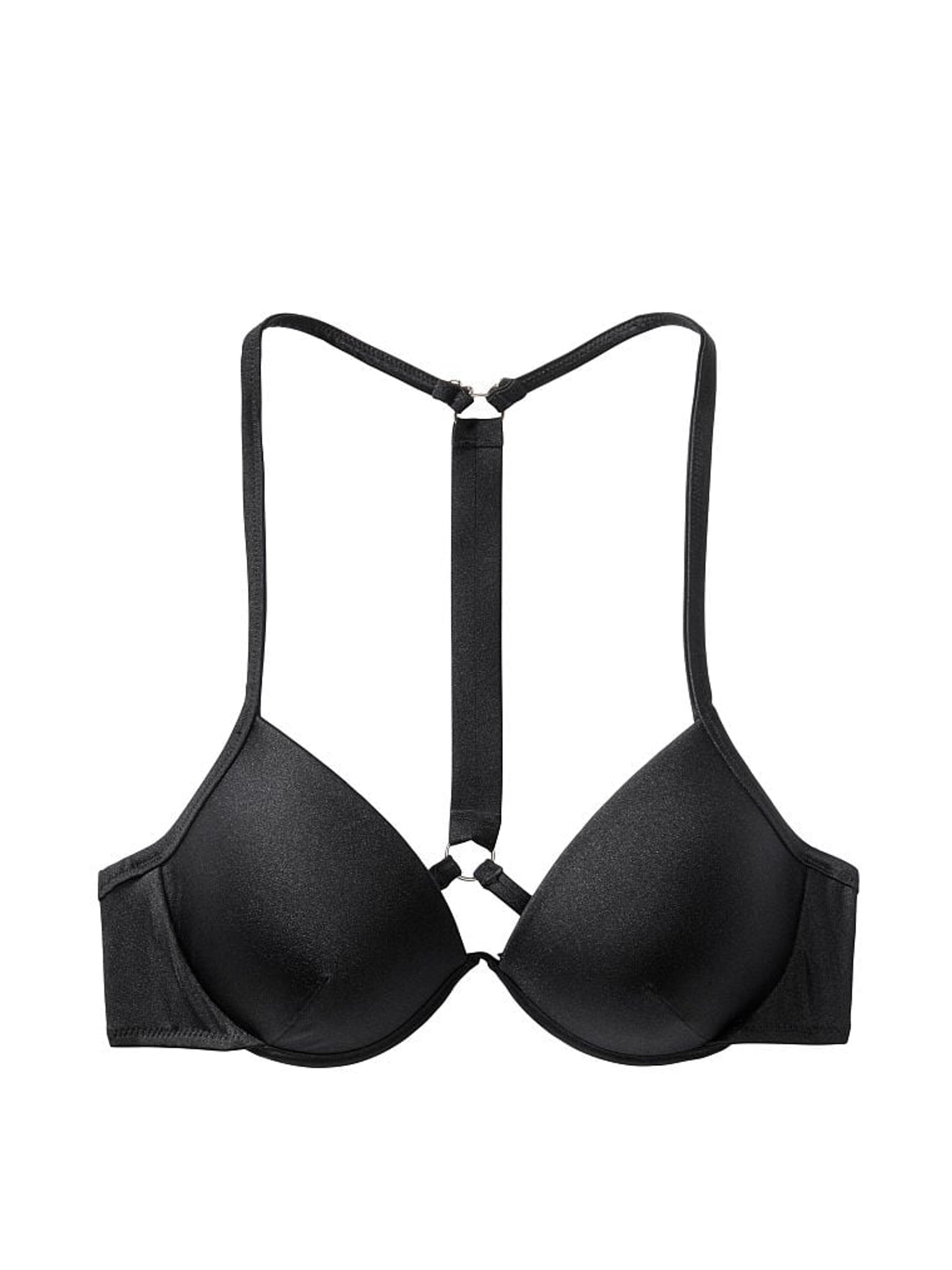 Nero Shine Strap Malibu Fabulous Push Up Bra Bikini Top - Image 3 of 3