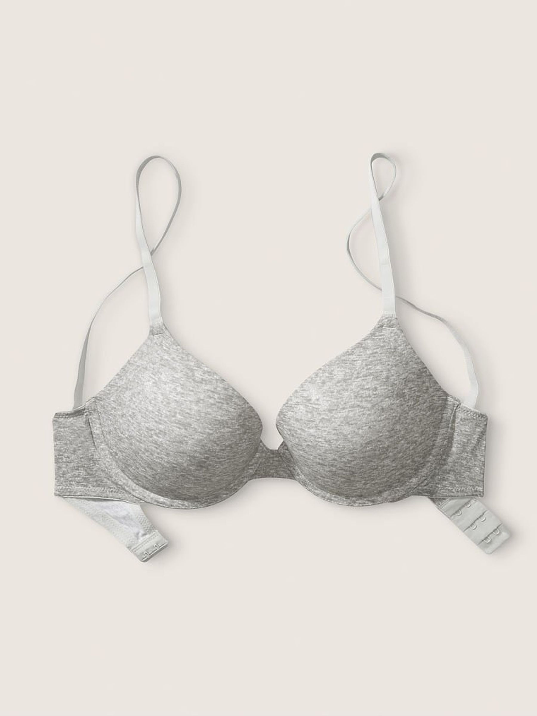 Grey Heather Push Up Bra - Image 4 of 5
