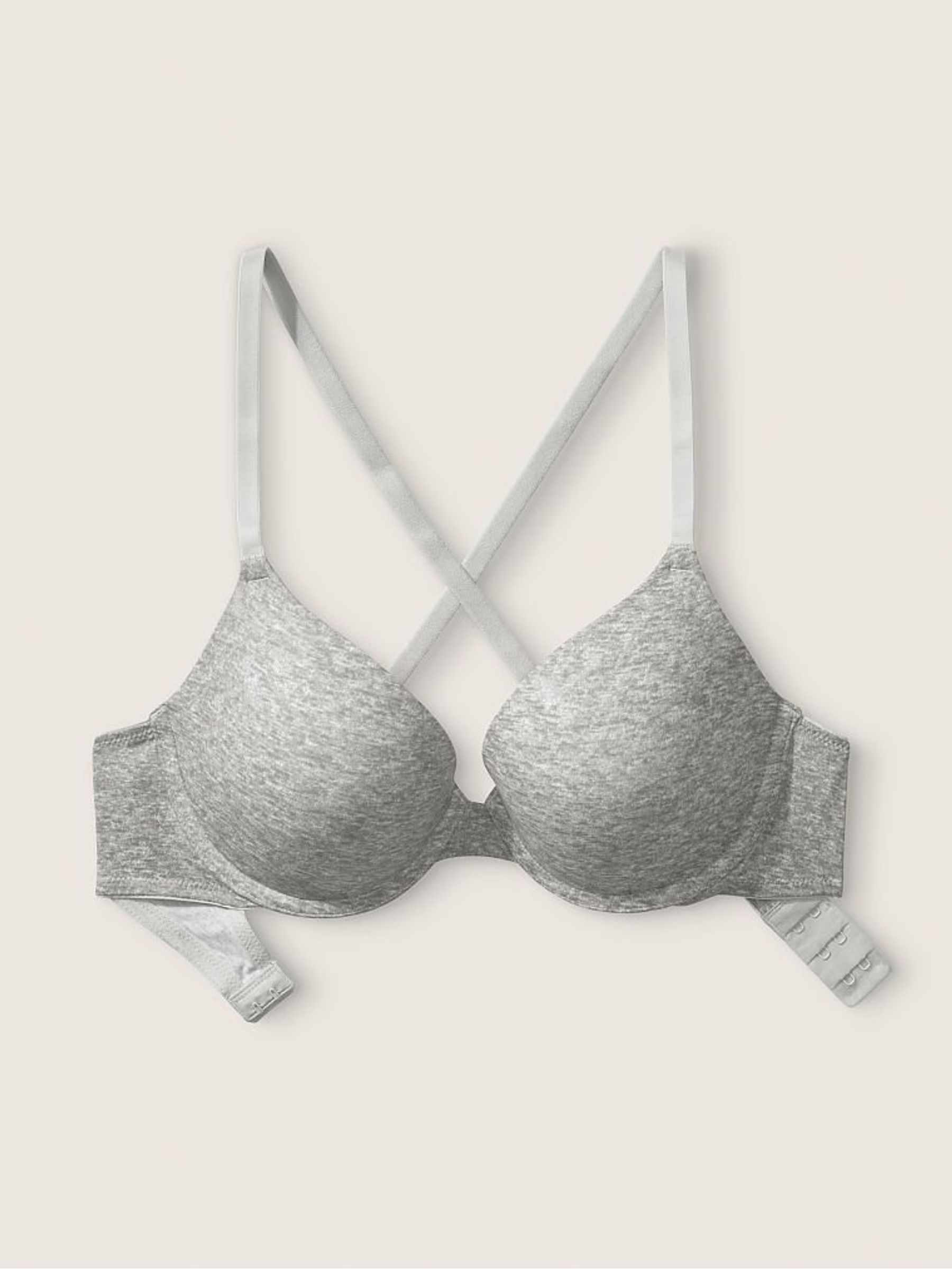 Grey Heather Push Up Bra - Image 5 of 5