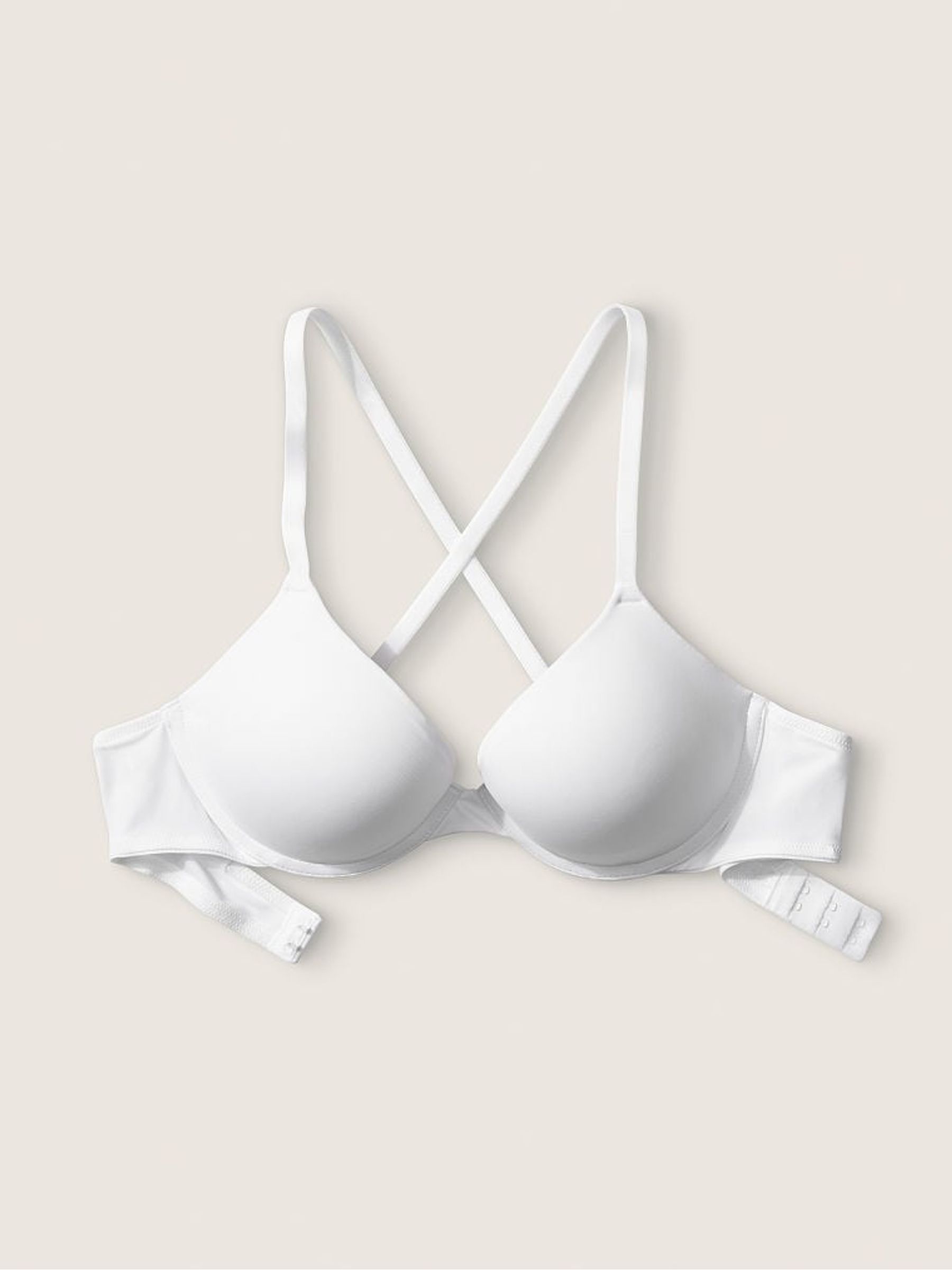 White Smooth Push Up T-Shirt Bra - Image 5 of 5