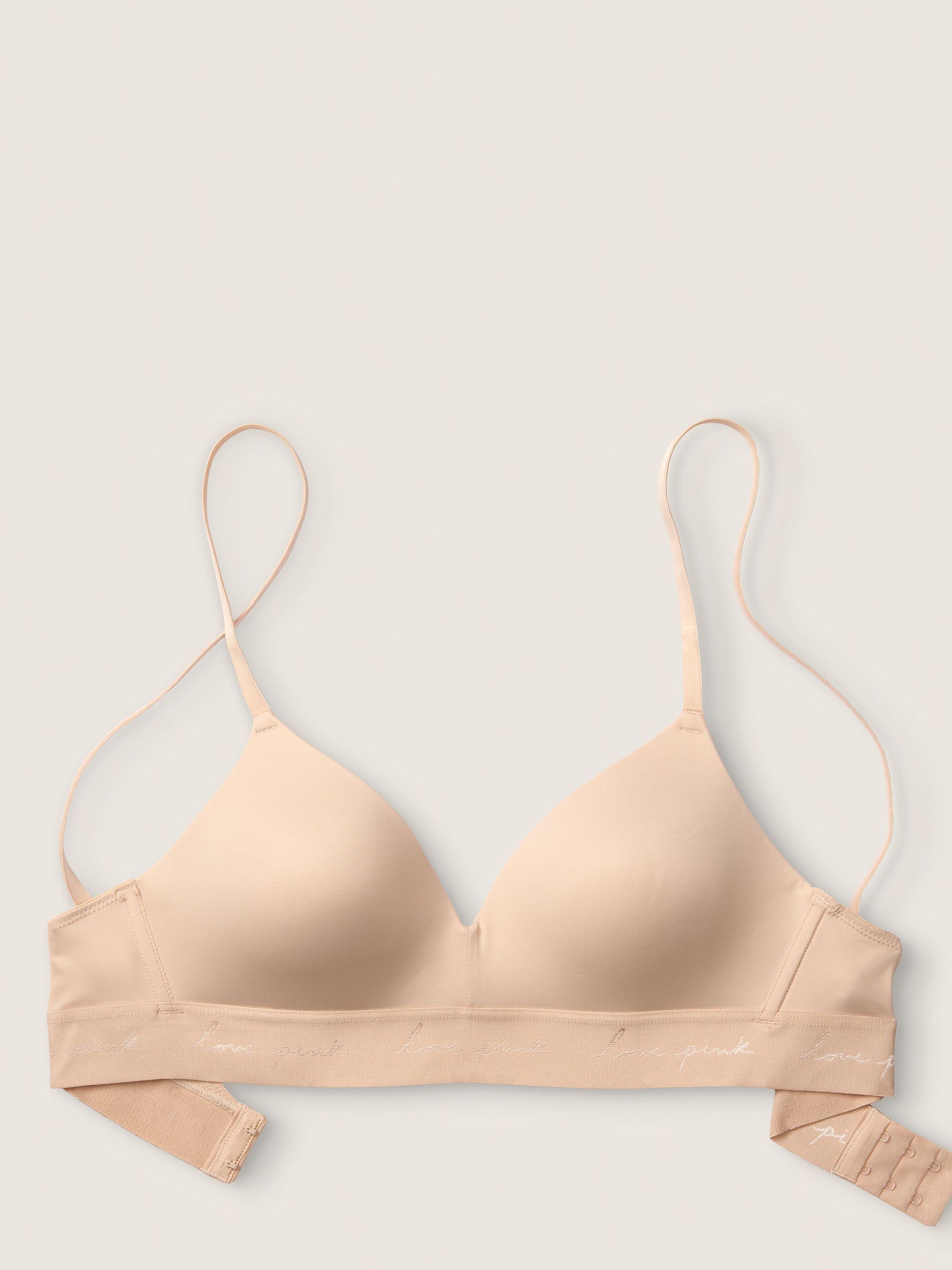 Beige Nude Non Wired Lightly Lined Smooth T-Shirt Bra - Image 4 of 5