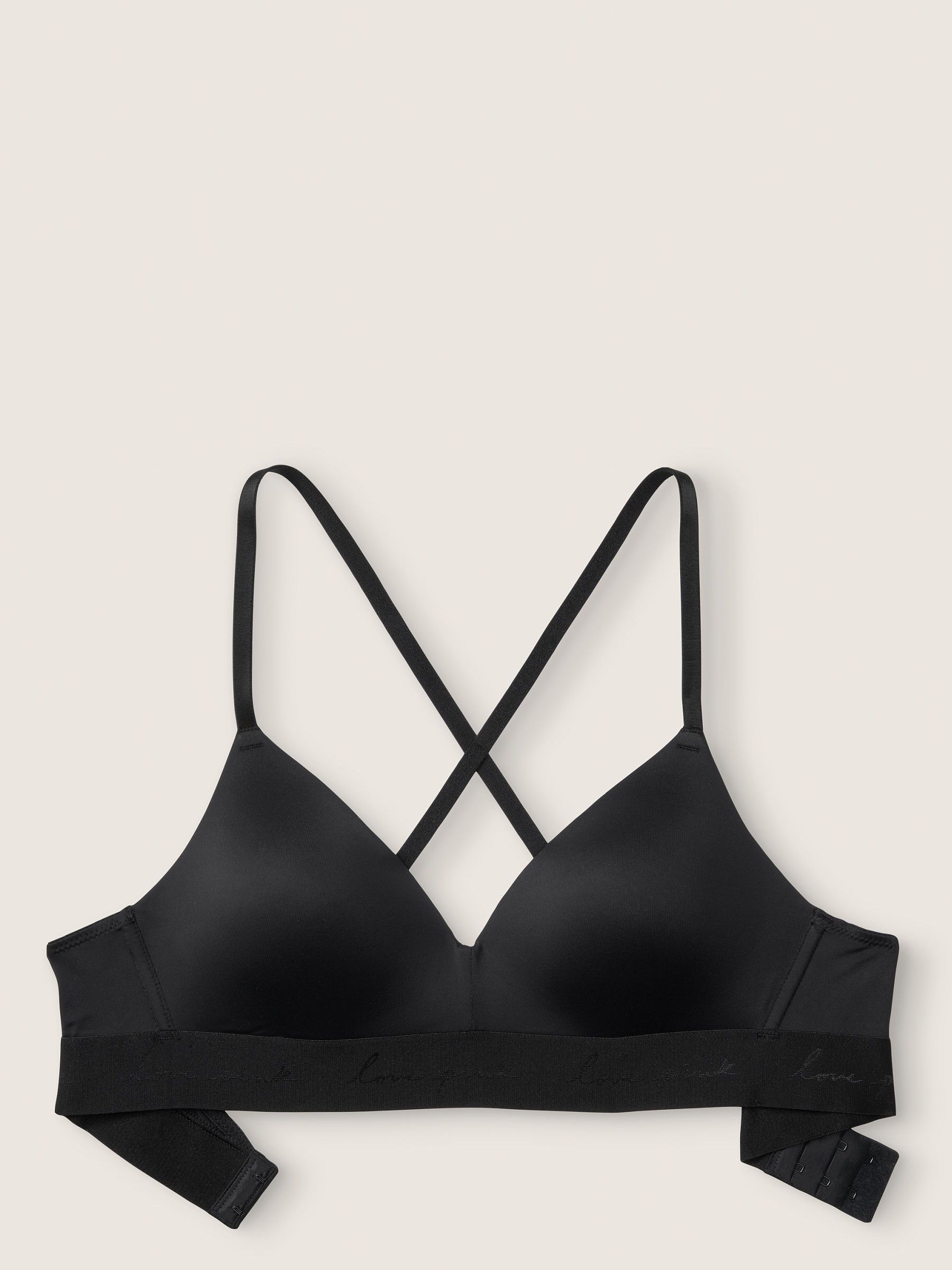 Pure Black Non Wired Lightly Lined Smooth T-Shirt Bra - Image 4 of 5