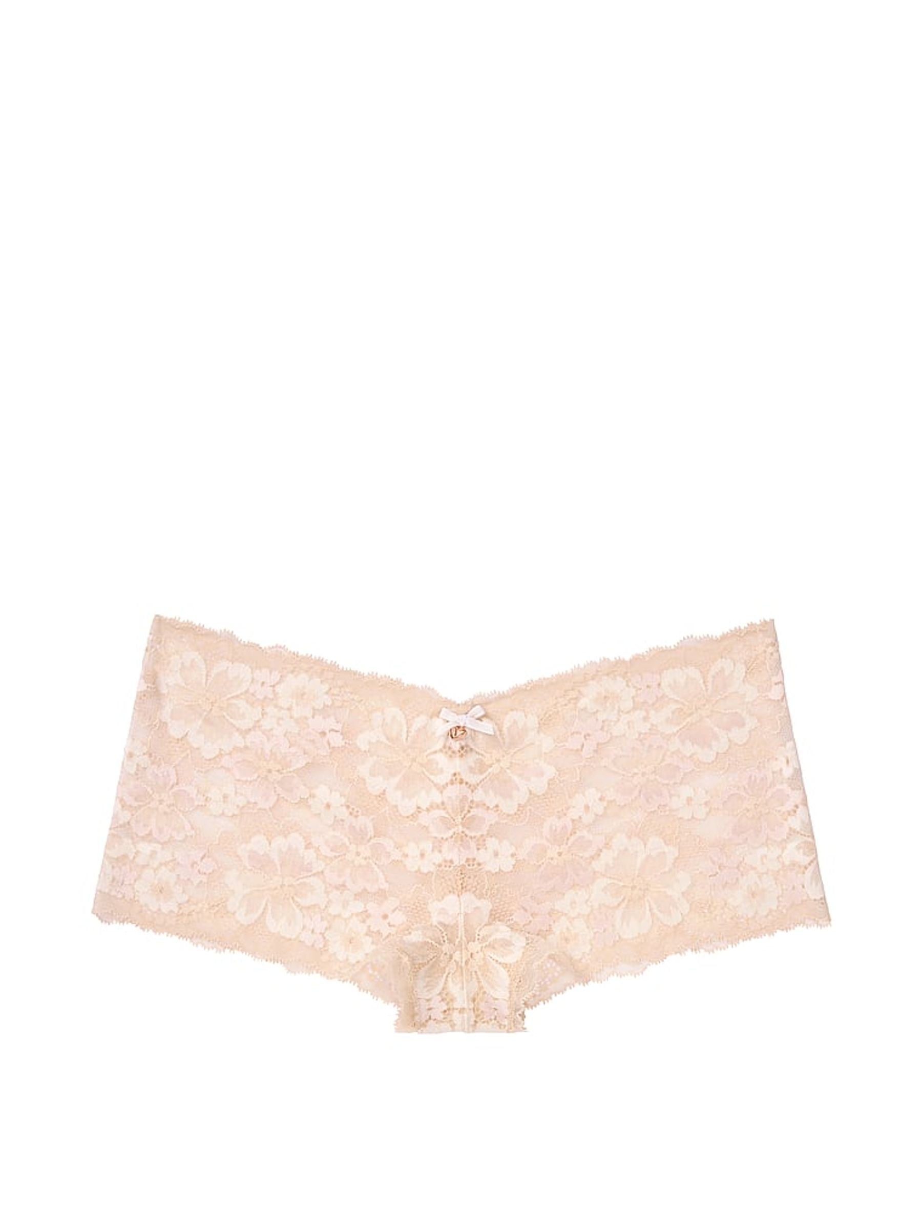 Champagne Nude Lace Short Knickers - Image 3 of 3