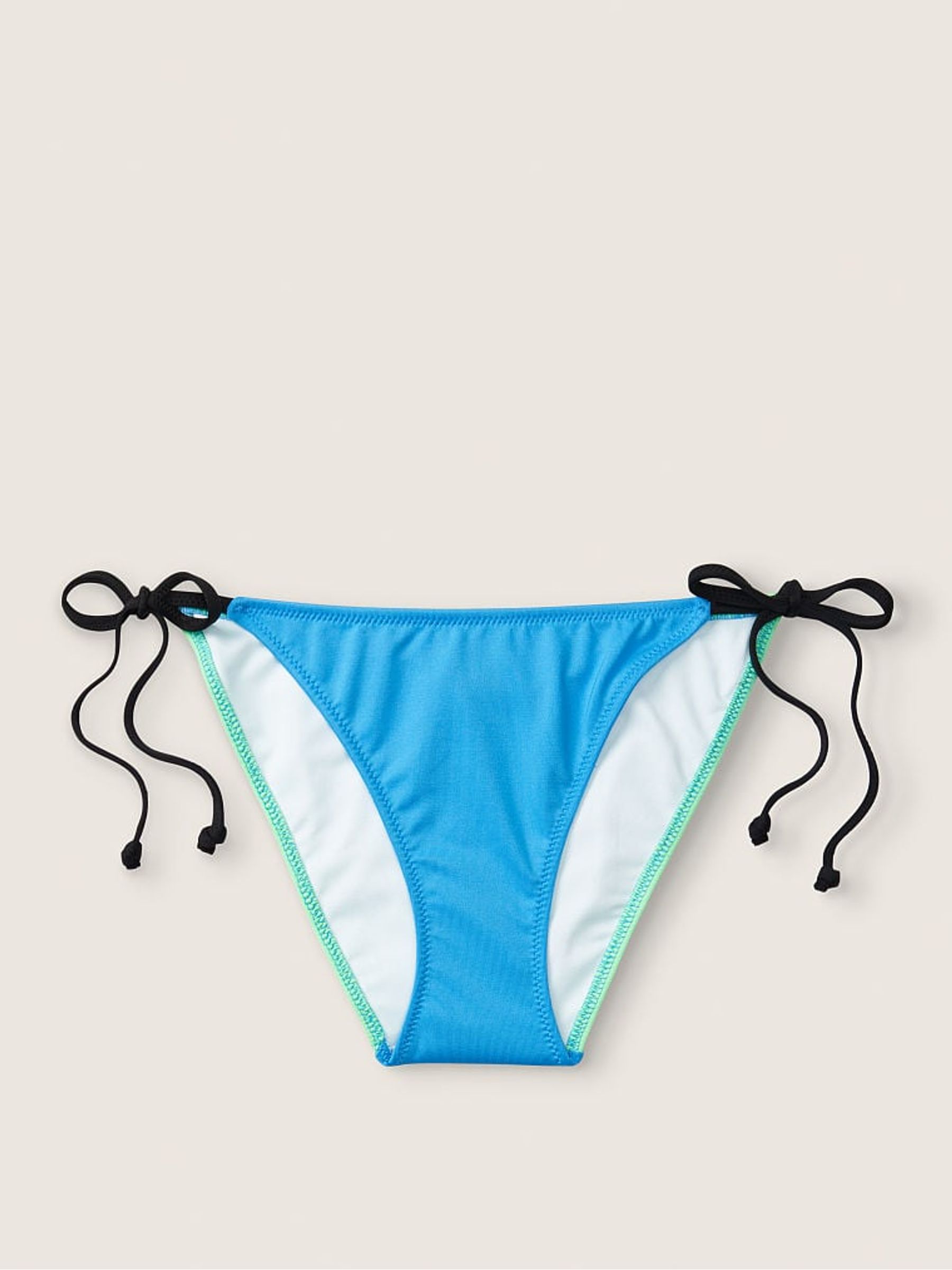 Skyline Blue and Got A Mint Swim Side Tie Bikini Bottom - Image 4 of 4