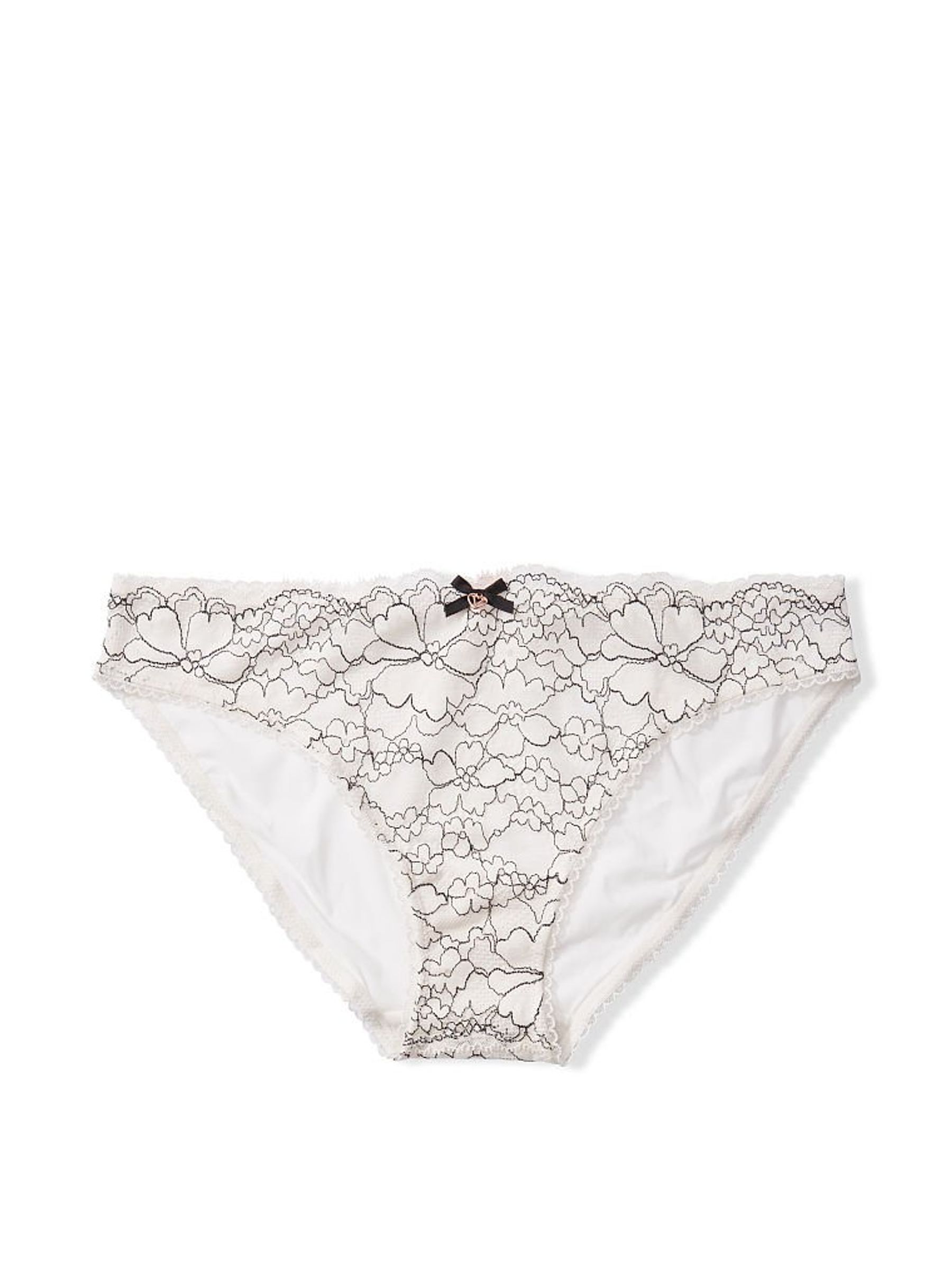 Coconut White Lace Bikini Panty - Image 1 of 2