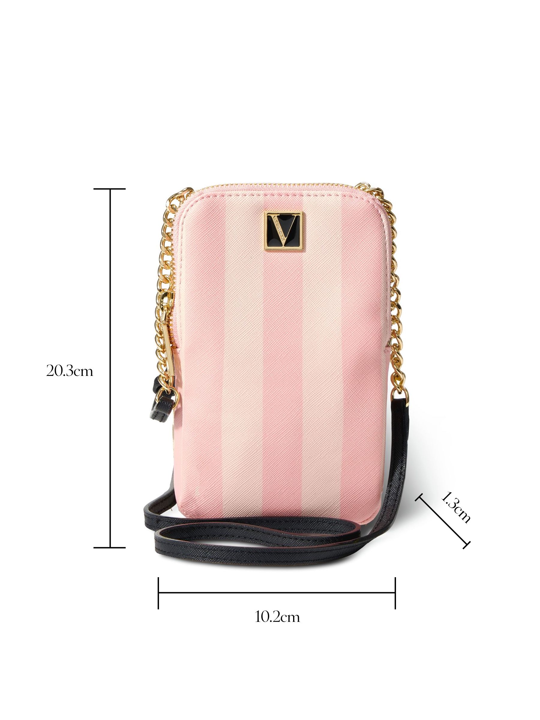 Pink Iconic Stripe Crossbody Phone Holder - Image 2 of 2