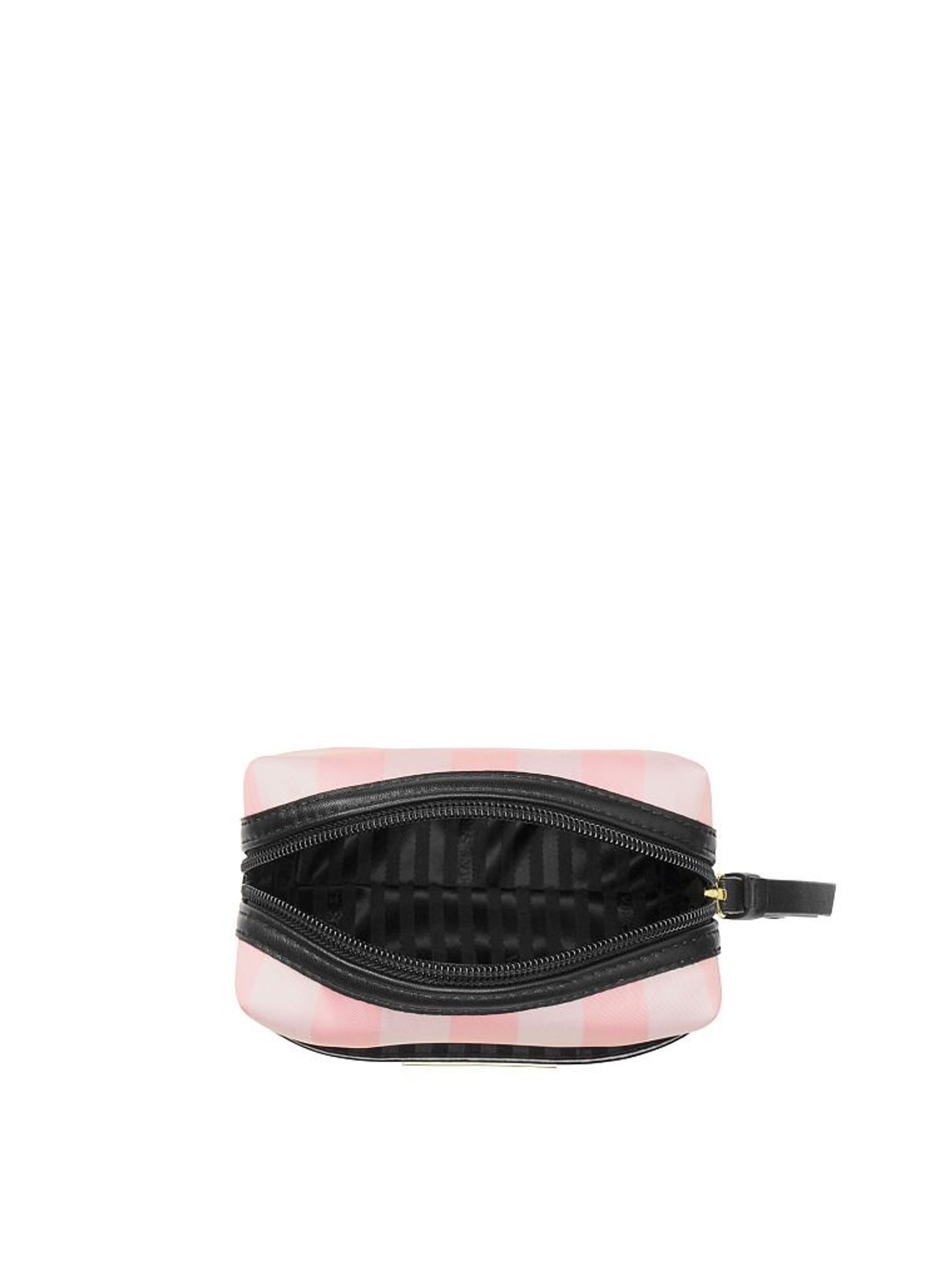 Pink Iconic Stripe Gloss & Go Mini Makeup Bag - Image 4 of 4