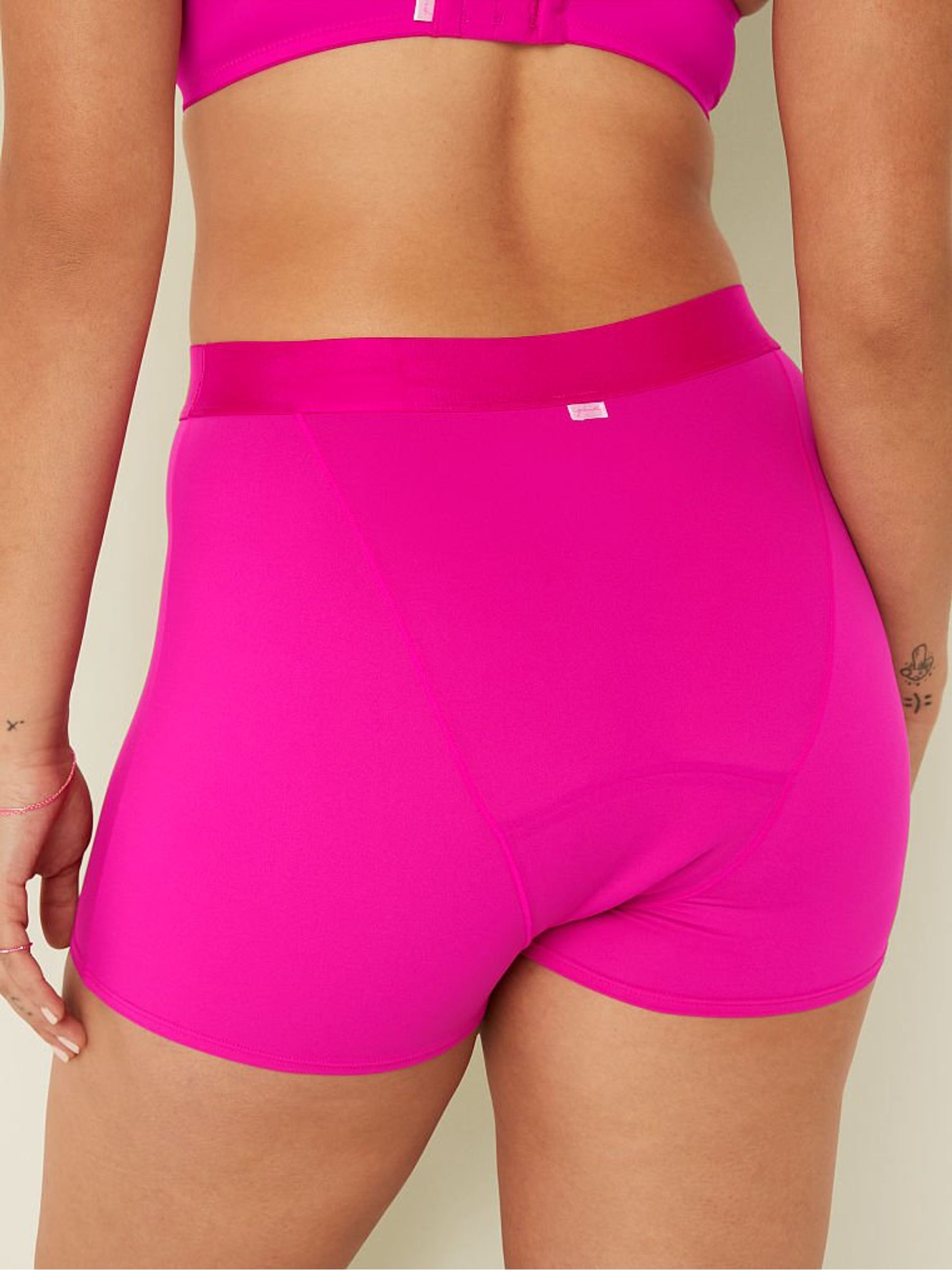 Neon Fuchsia Pink Period Short Knicker - Image 2 of 4