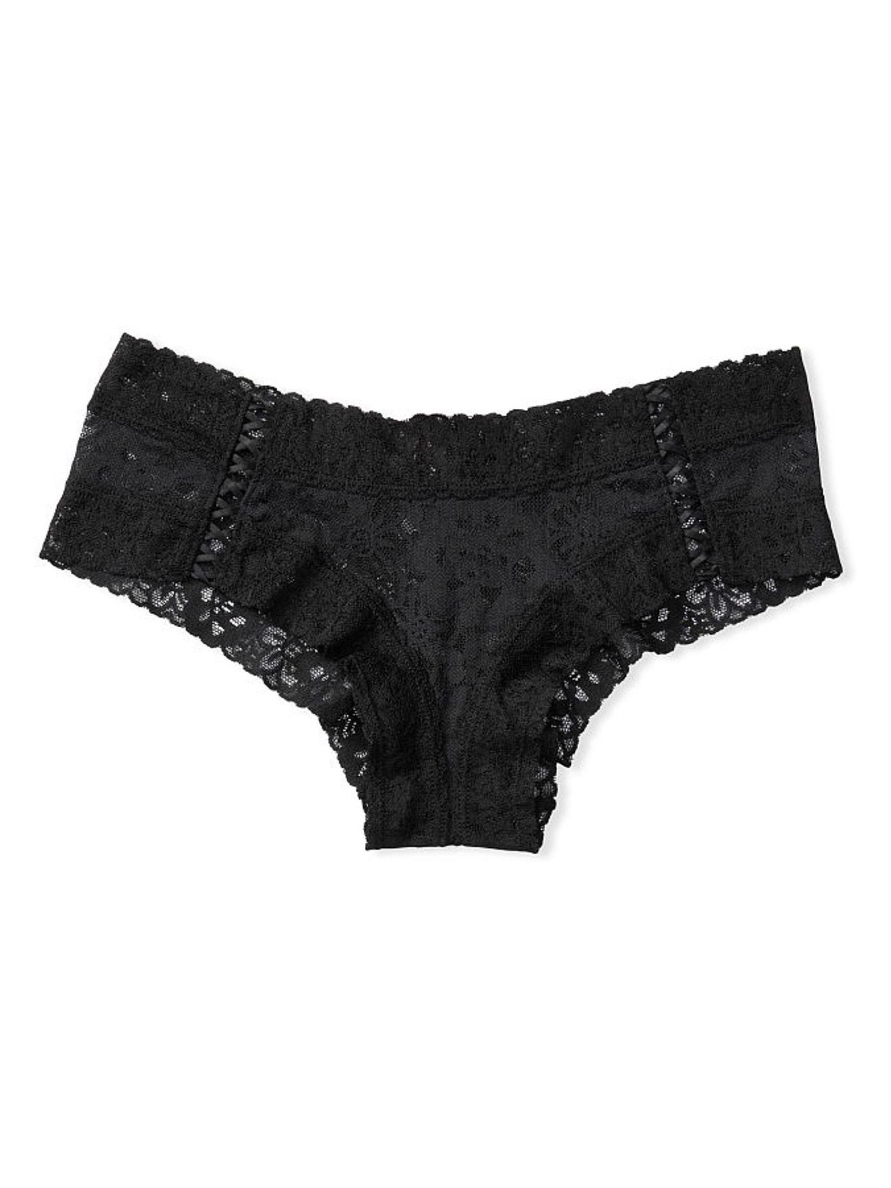 Black Lace Cheeky Knickers - Image 3 of 3