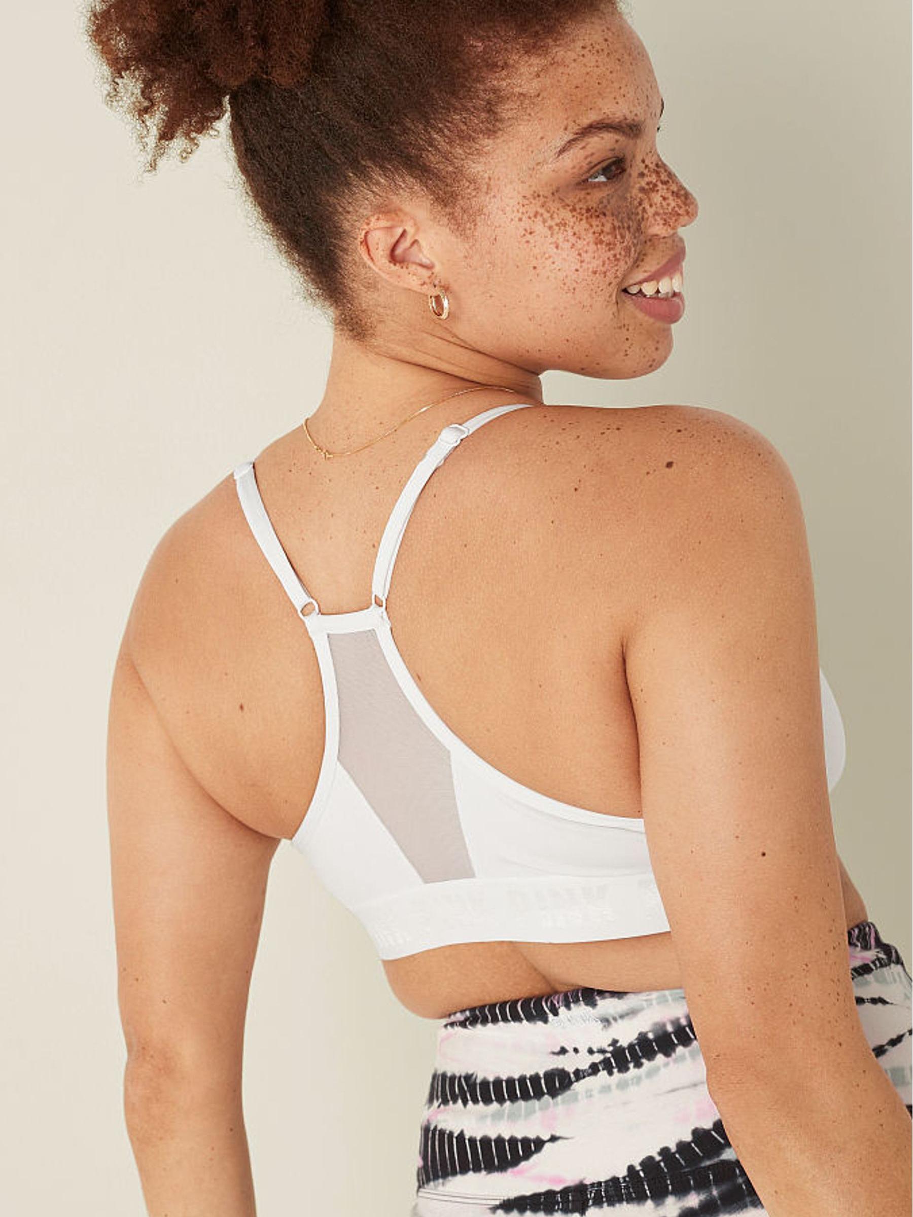 Optic White Lightly Lined Low Impact Sports Bra - Image 2 of 4