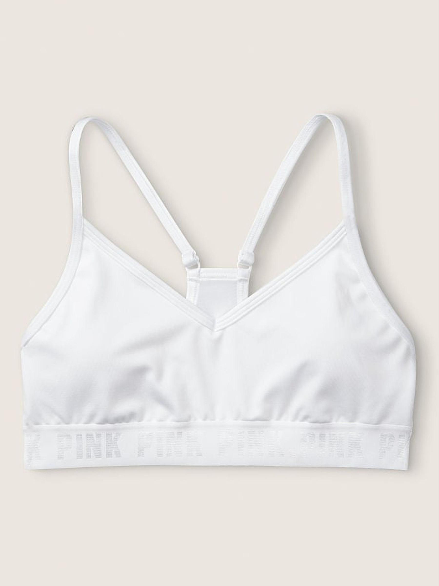 Optic White Lightly Lined Low Impact Sports Bra - Image 4 of 4