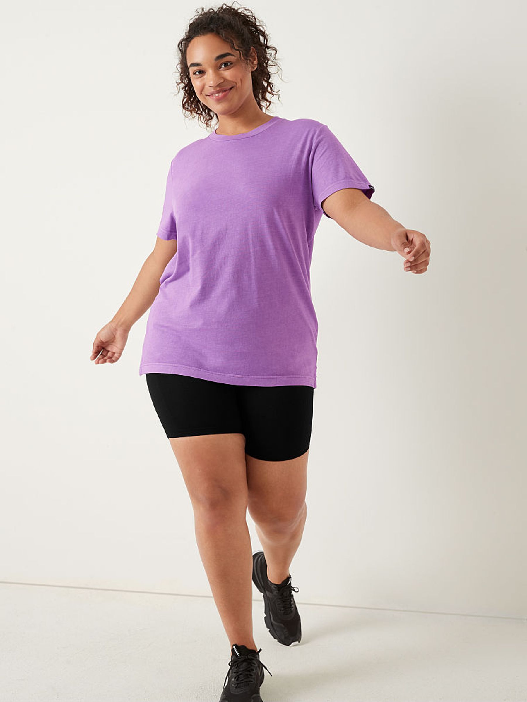 Amethyst Orchid Campus Short Sleeve T-Shirt - Image 1 of 5