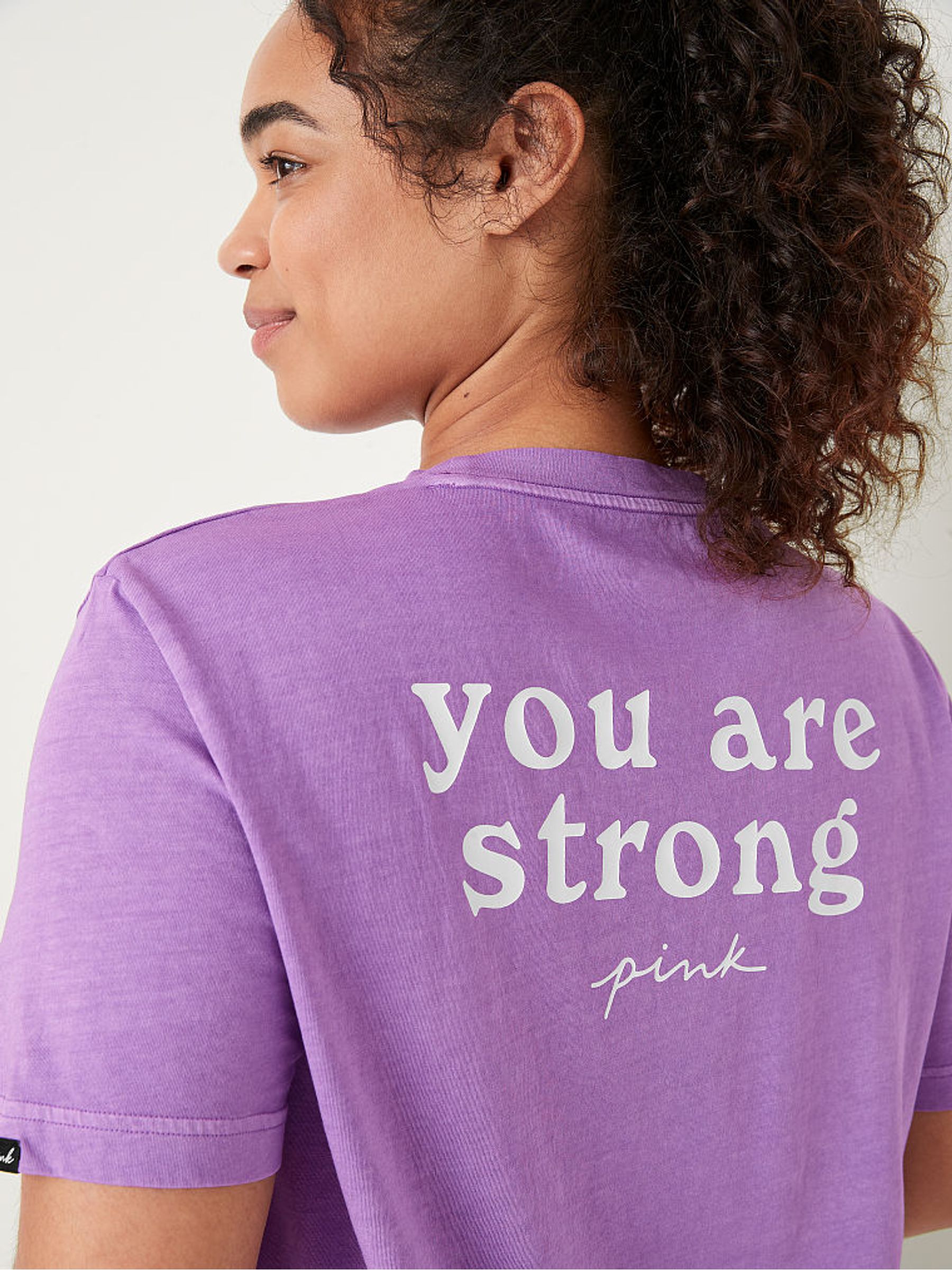 Amethyst Orchid Campus Short Sleeve T-Shirt - Image 3 of 5