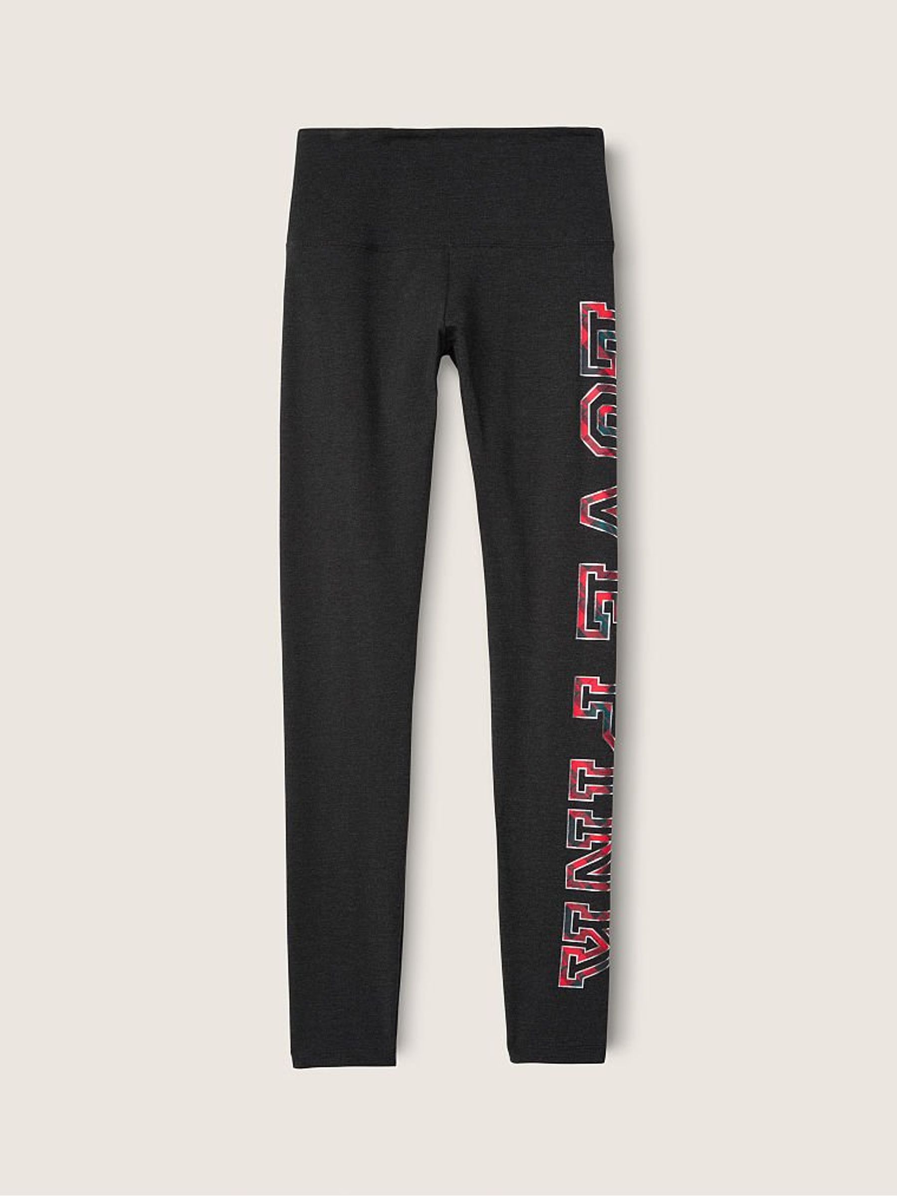 Black Victoria's Secret PINK Cotton High Waist Full Length Legging - Image 1 of 1