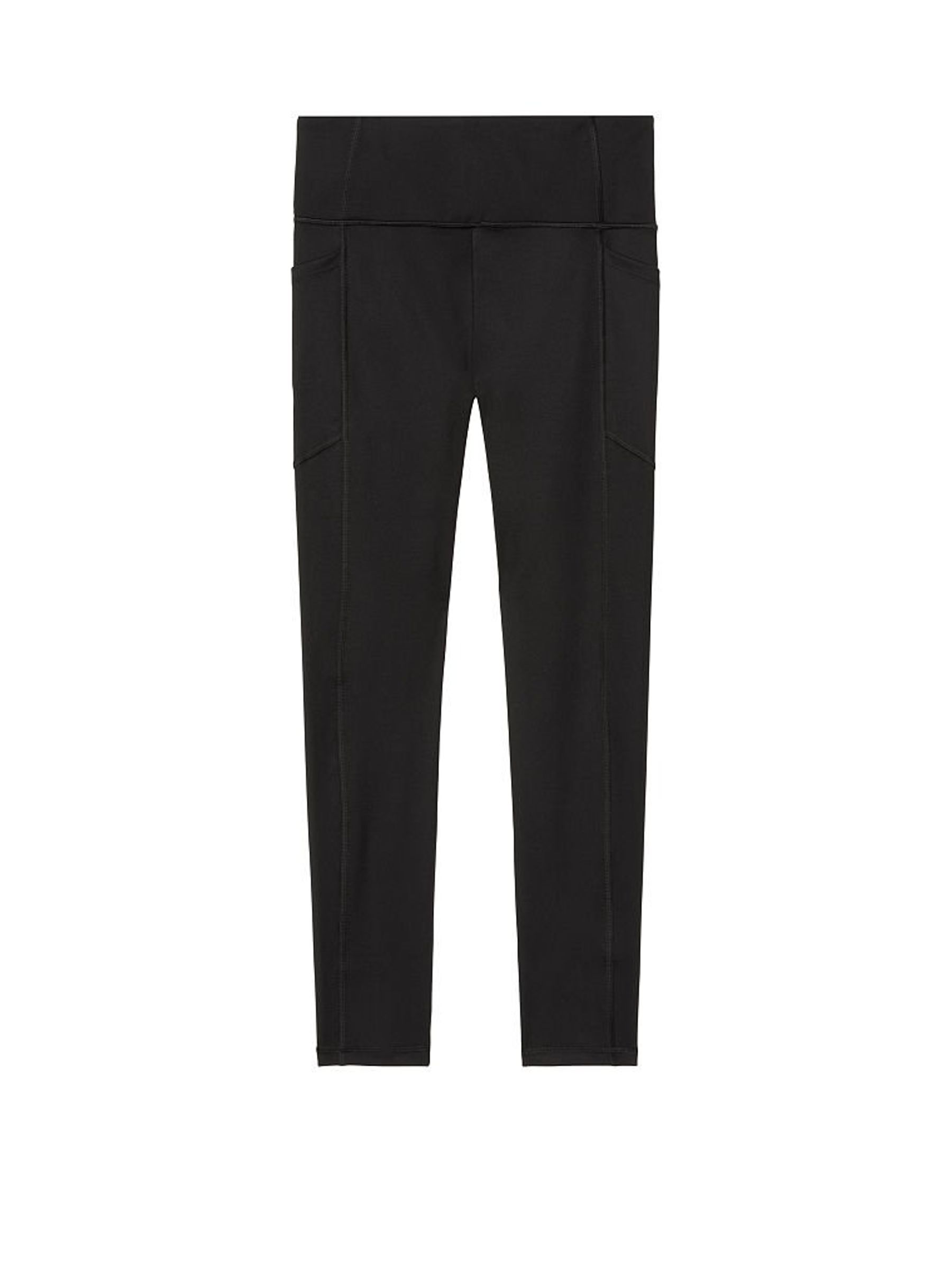 Black Cropped High Waist Legging - Image 4 of 4