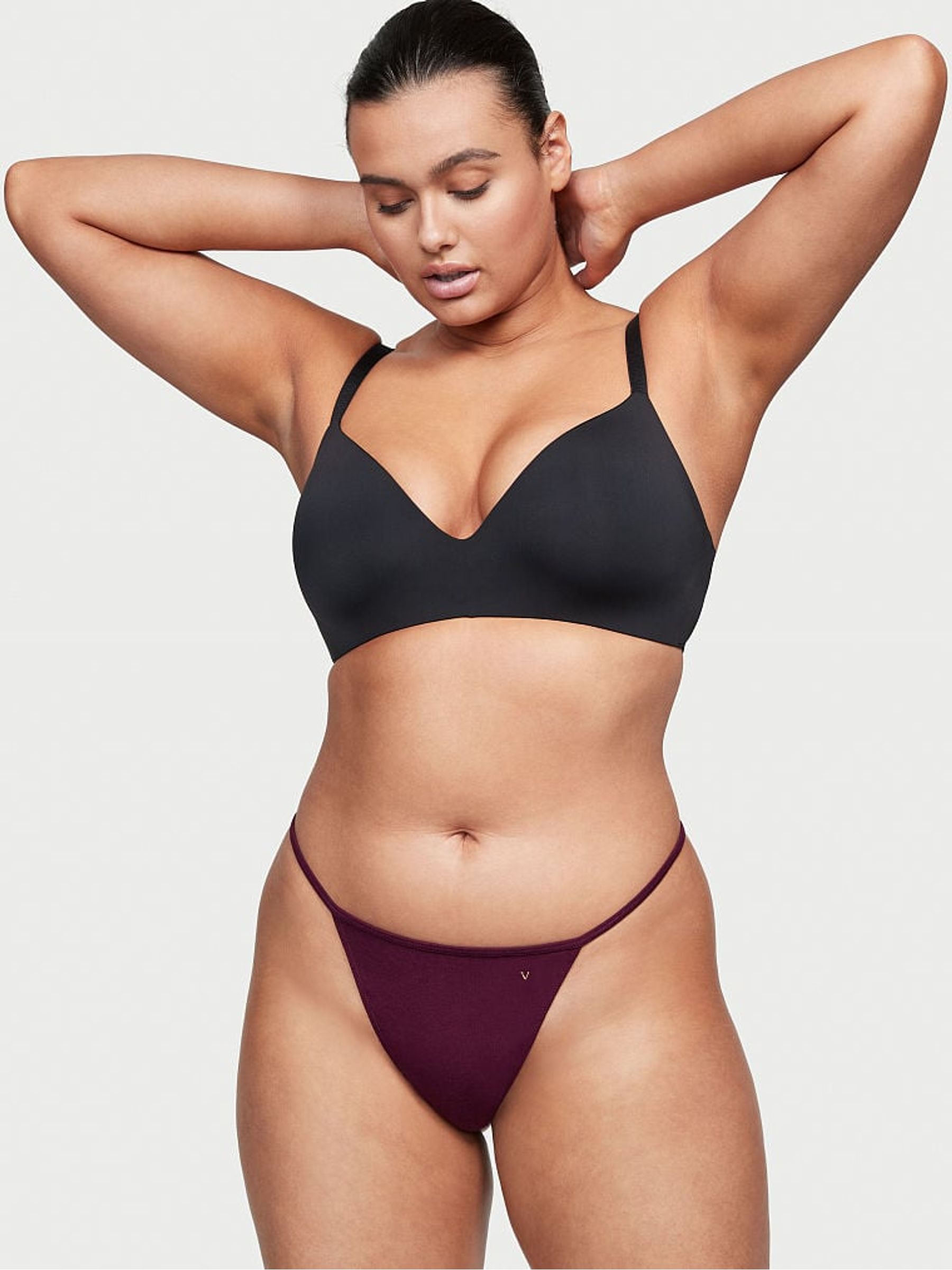 Burgundy Purple Knickers - Image 1 of 4
