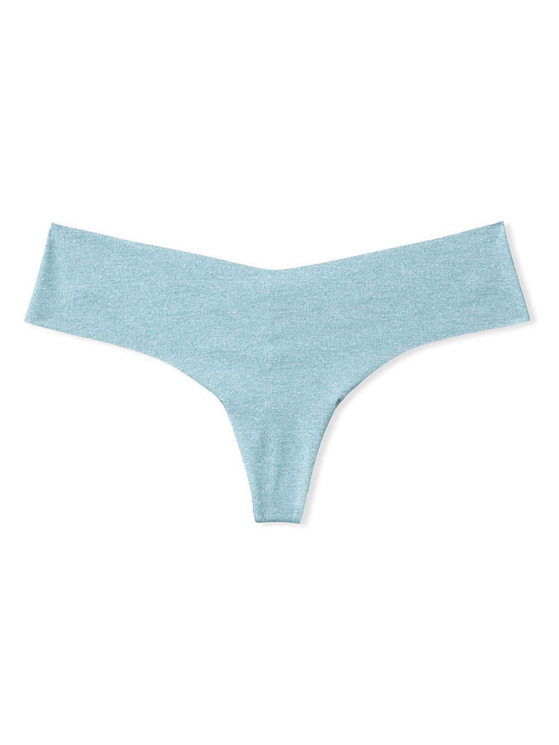 Ballad Blue Heather Noshow Thong Panty - Image 3 of 3