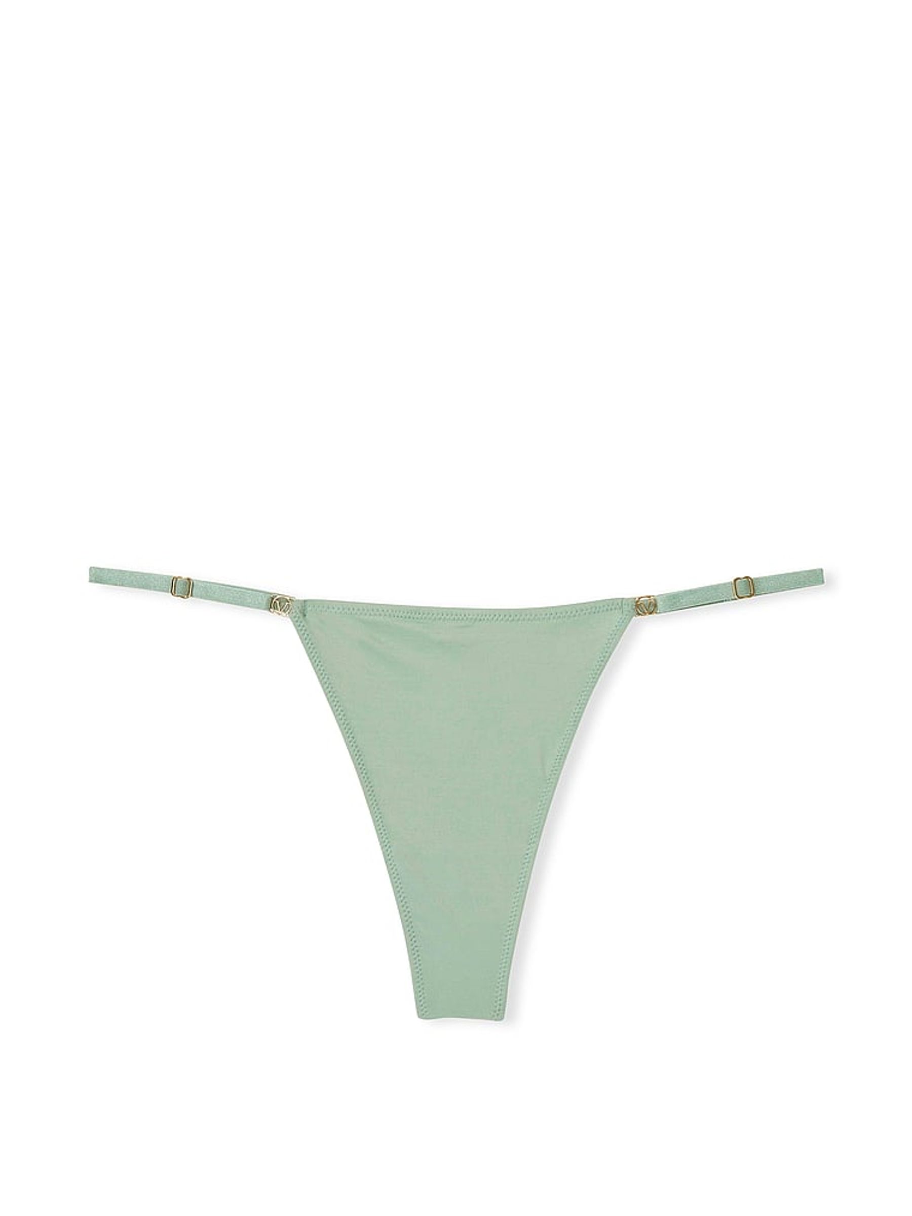 Seasalt Green Thong Knickers - Image 4 of 4
