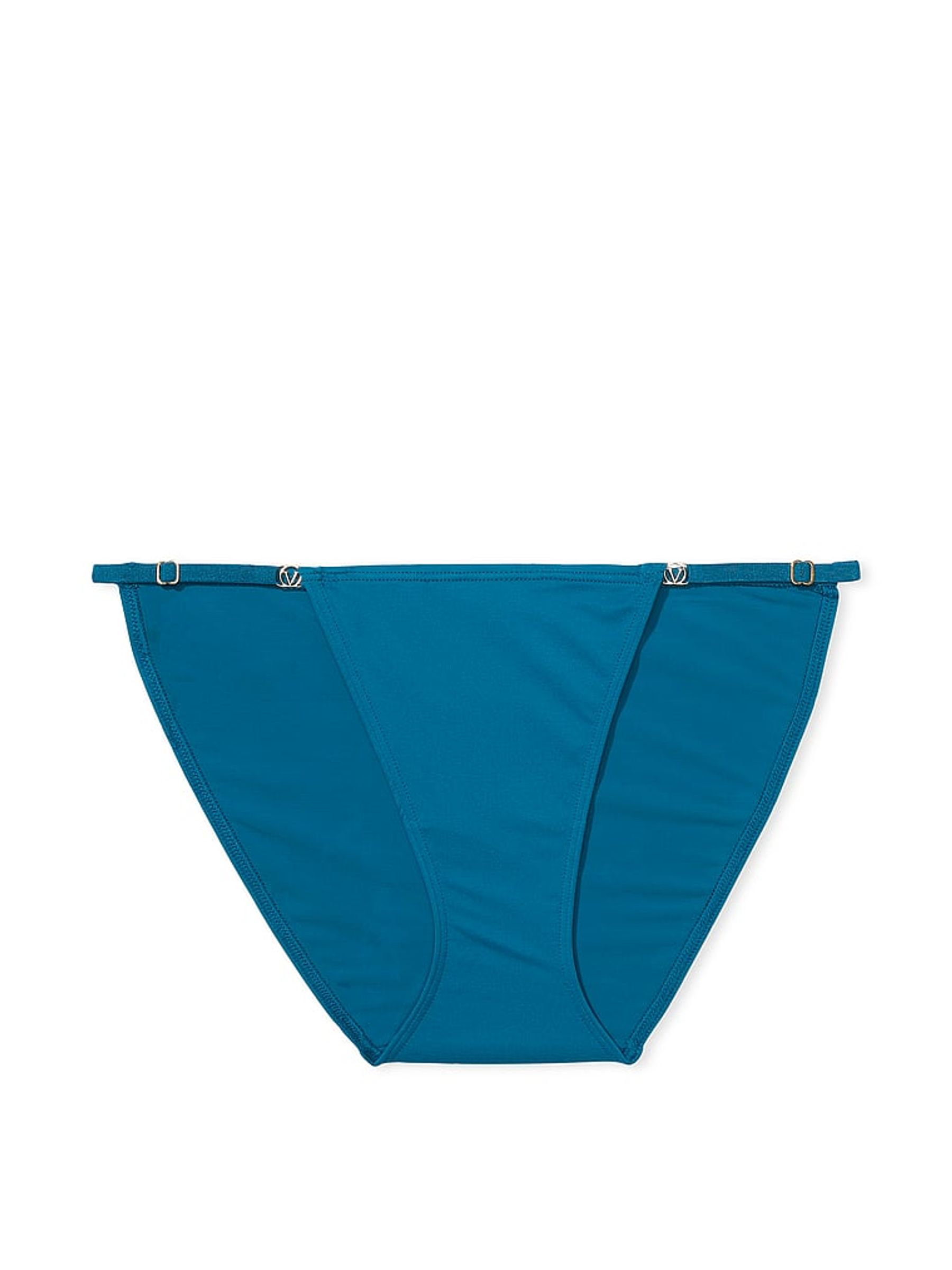 Sapphire Blue Lace Bikini Knickers - Image 3 of 3