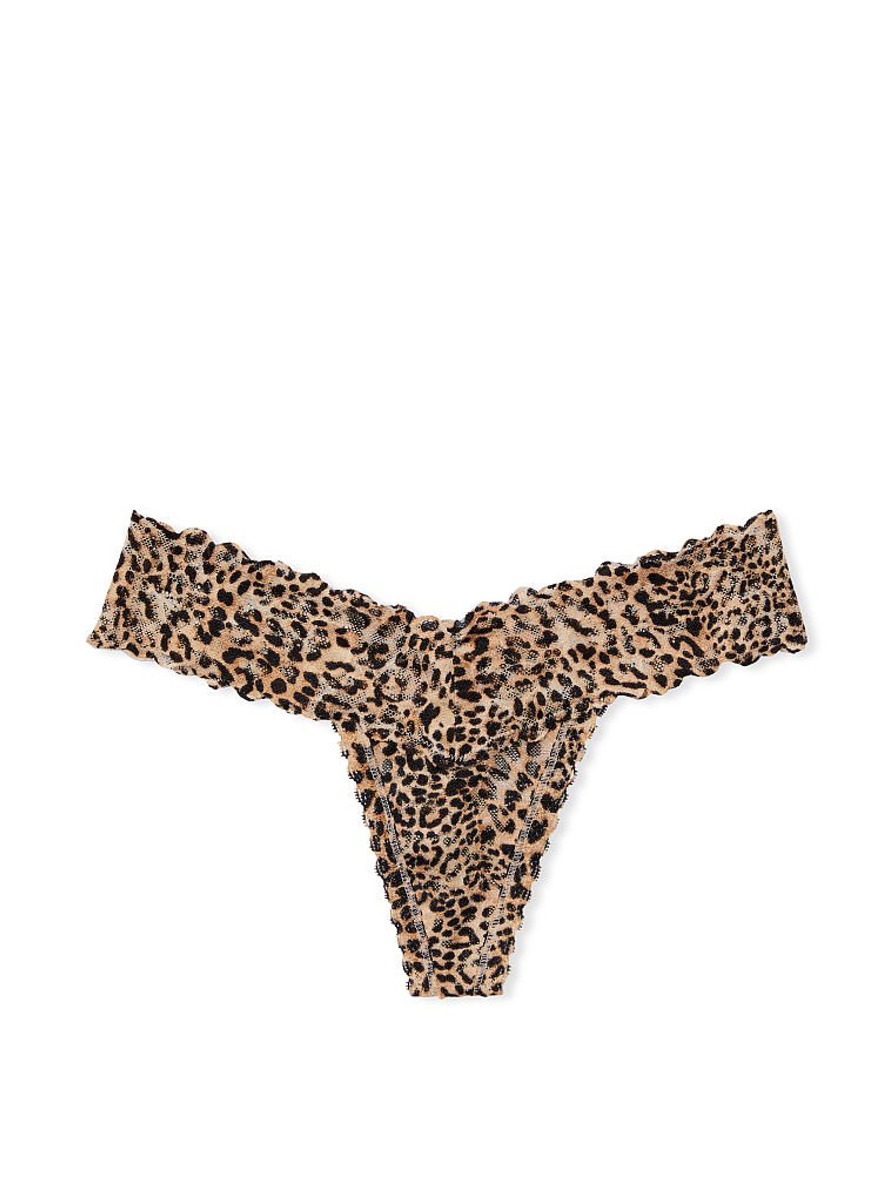 Soft Sand Tie Dye Nude Thong Knickers - Image 3 of 3