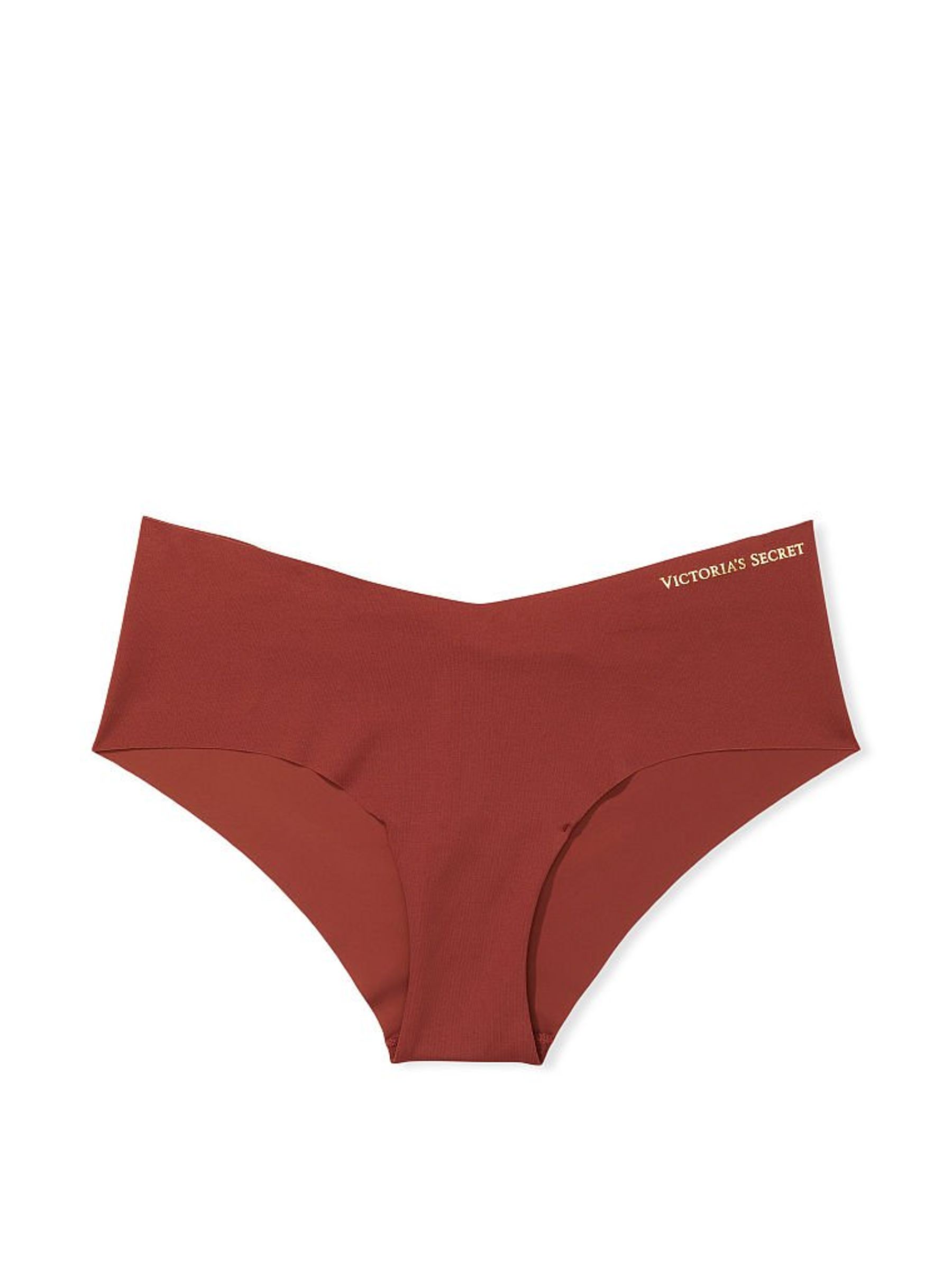 Dark Cognac Brown Smooth No Show Cheeky Panty - Image 3 of 3