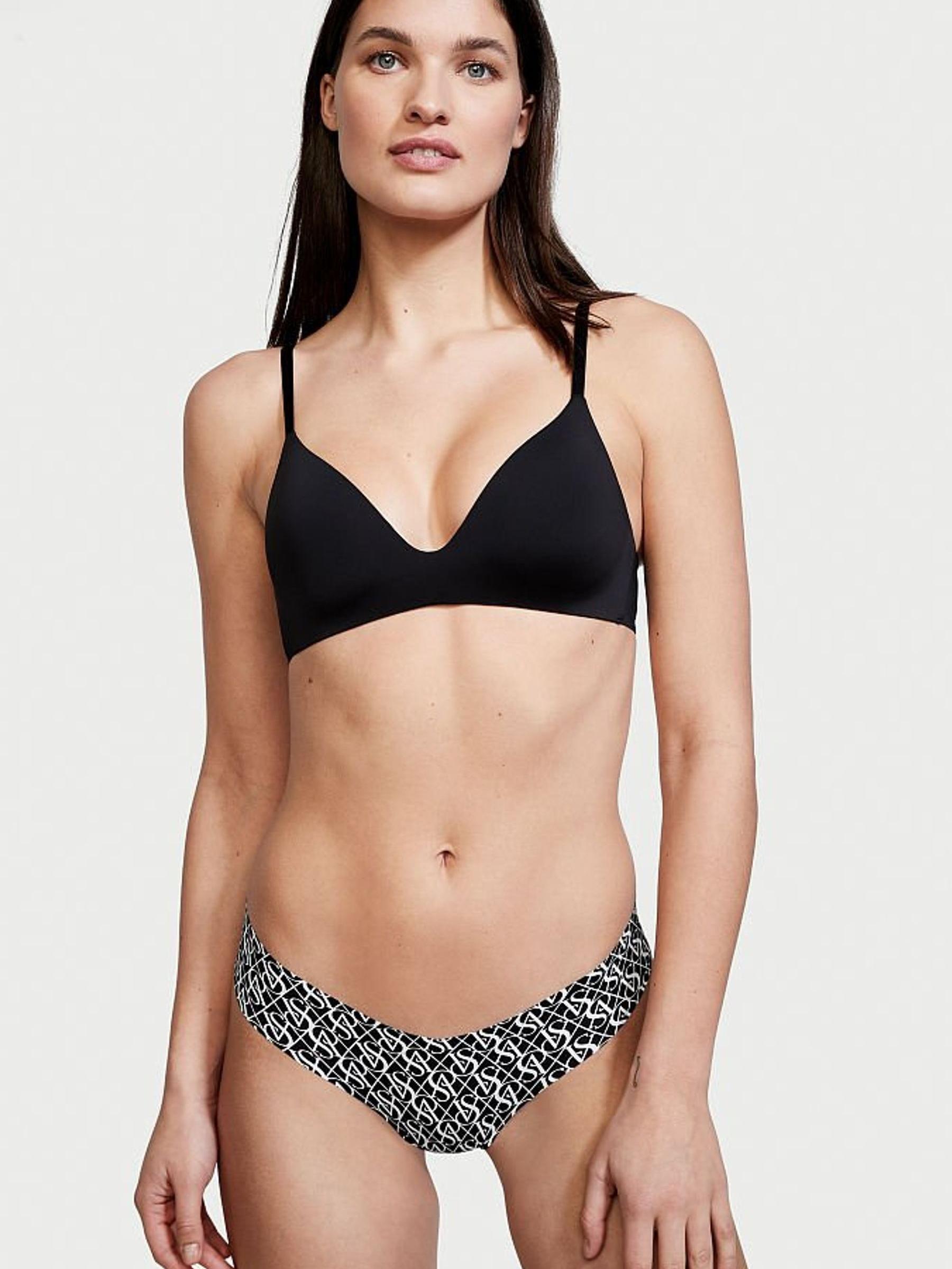 Black Diamond Logo Smooth No Show Thong Knickers - Image 1 of 3