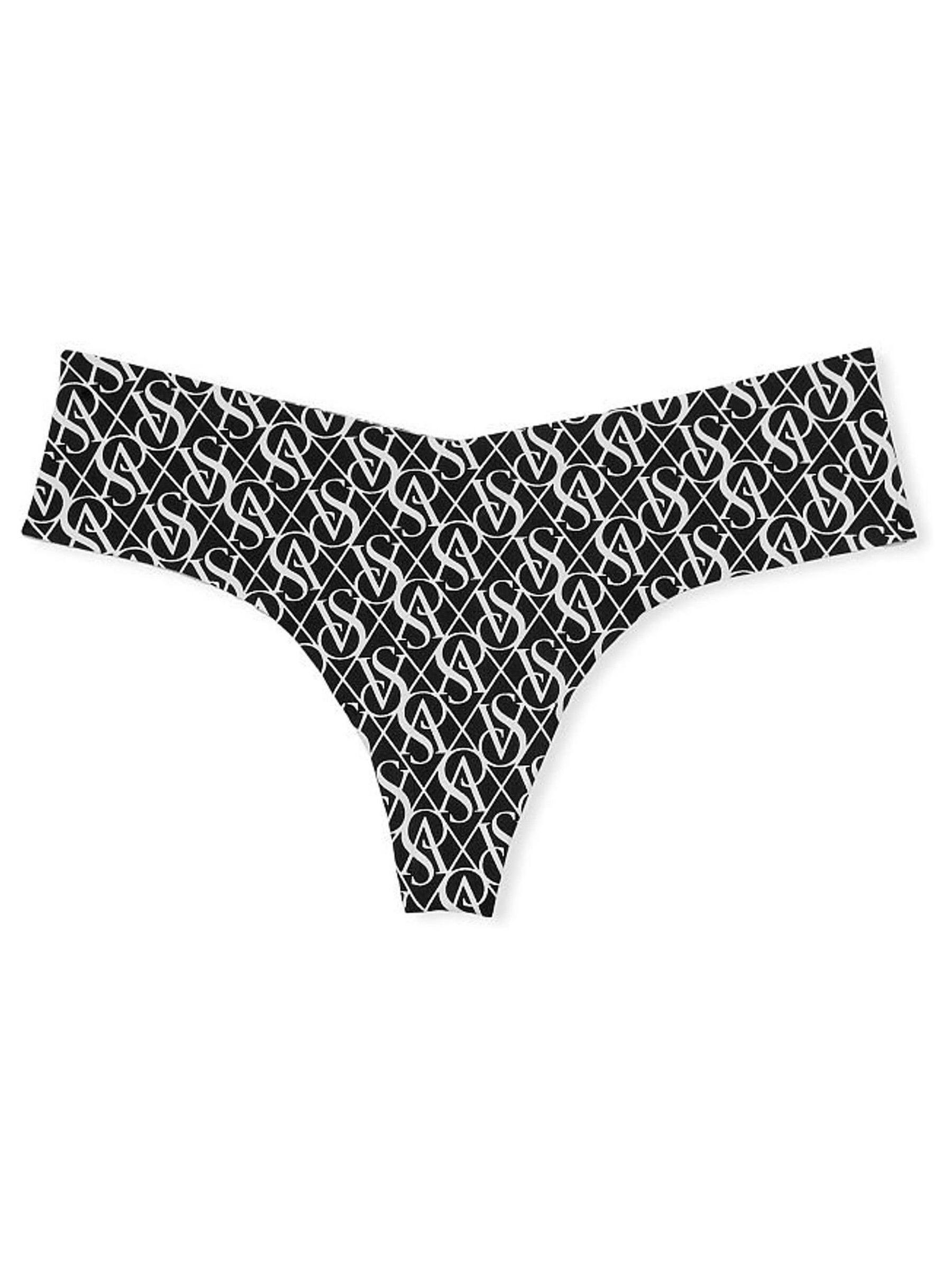 Black Diamond Logo Smooth No Show Thong Knickers - Image 3 of 3