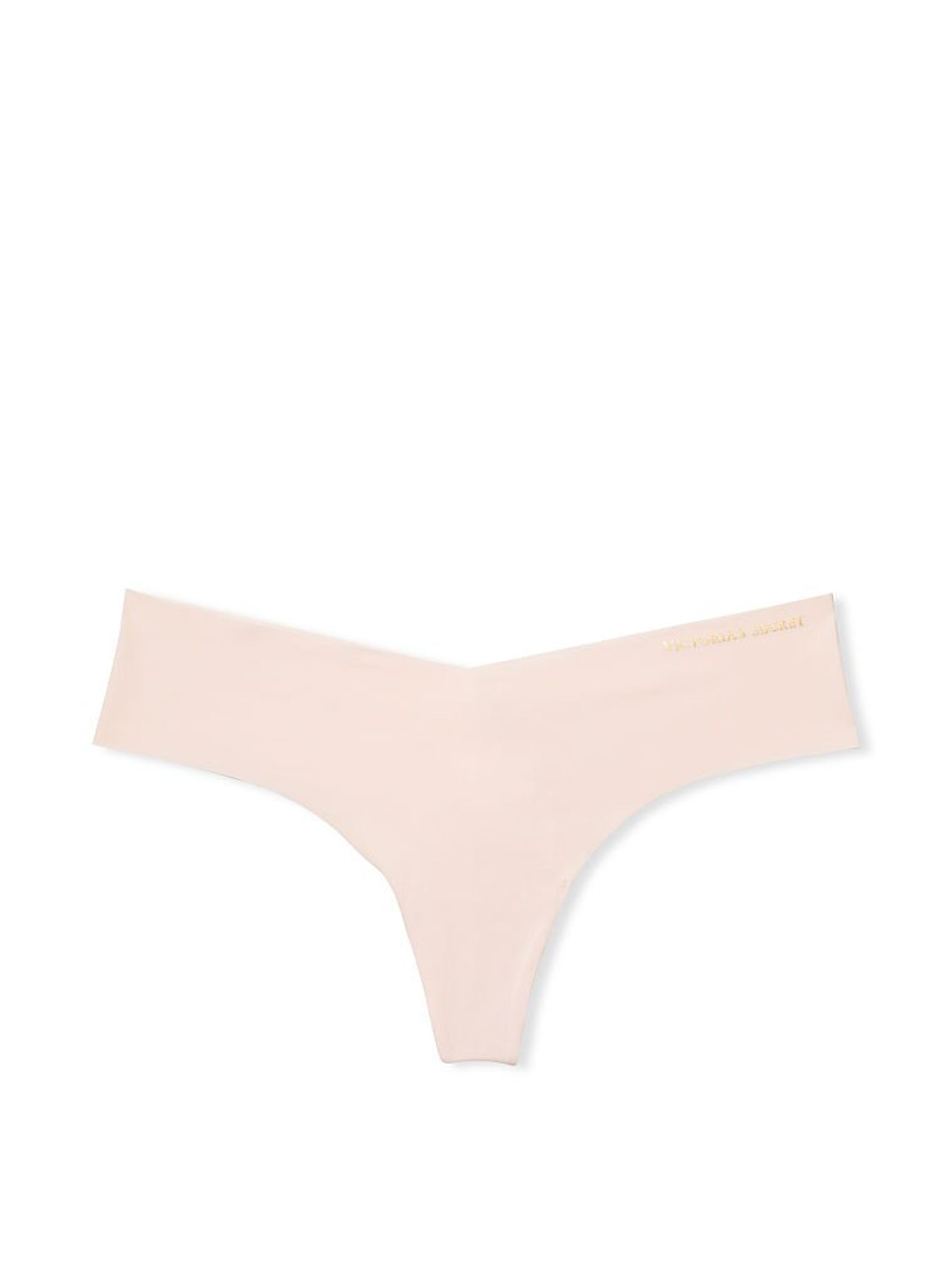 Purest Pink Smooth No Show Thong Knickers - Image 3 of 3