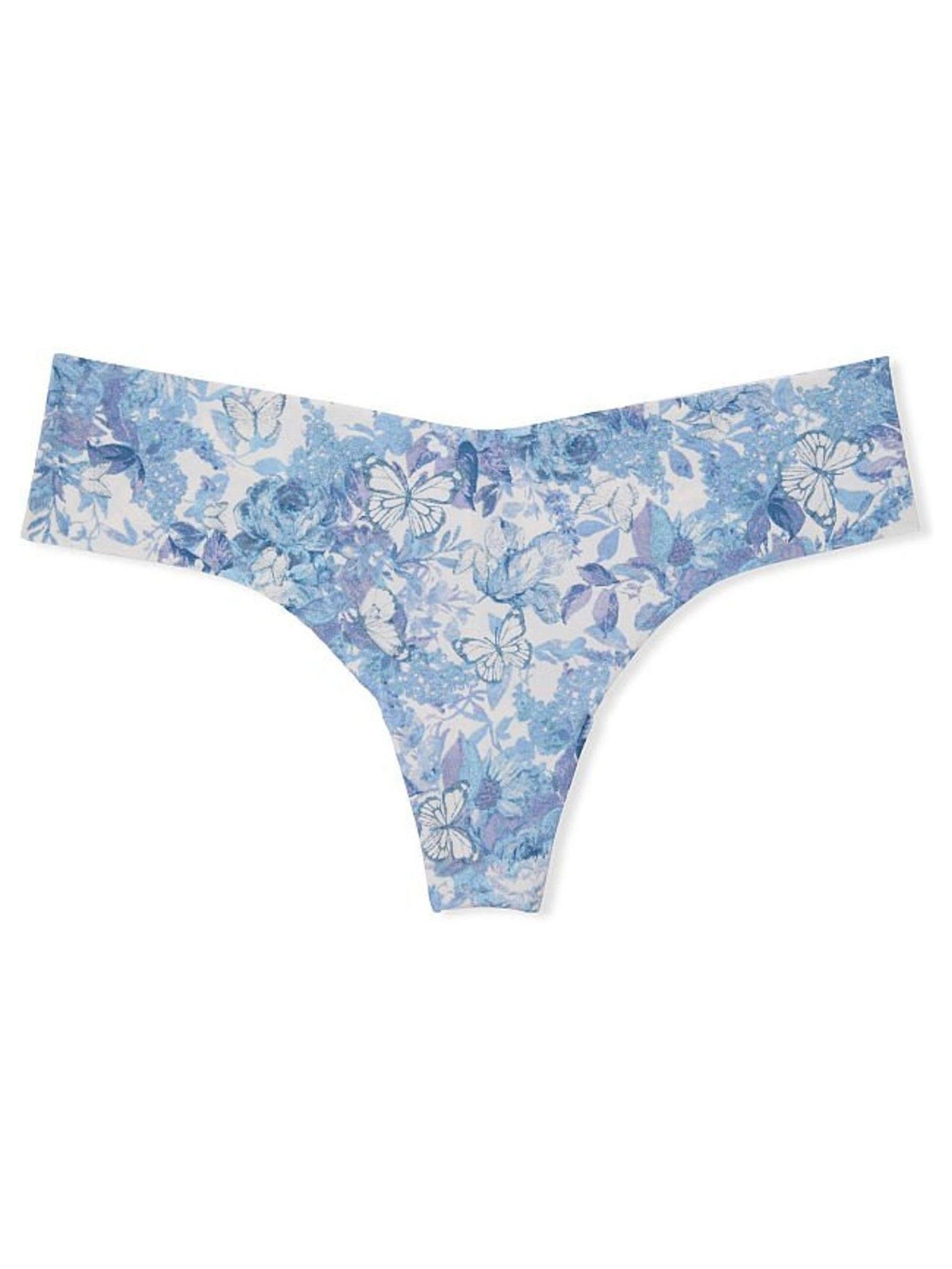 Precious Lavender White Noshow Thong Knickers - Image 3 of 3