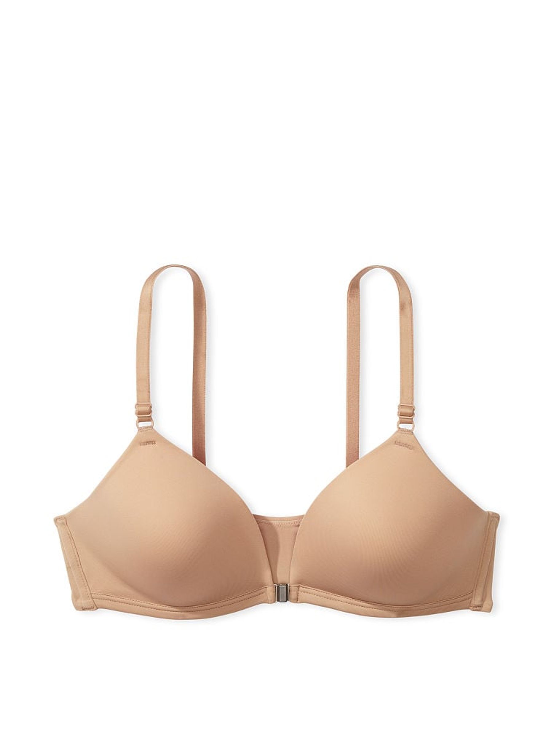 Nude Praline Non Wired Lightly Lined Front Close Bra - Image 1 of 2
