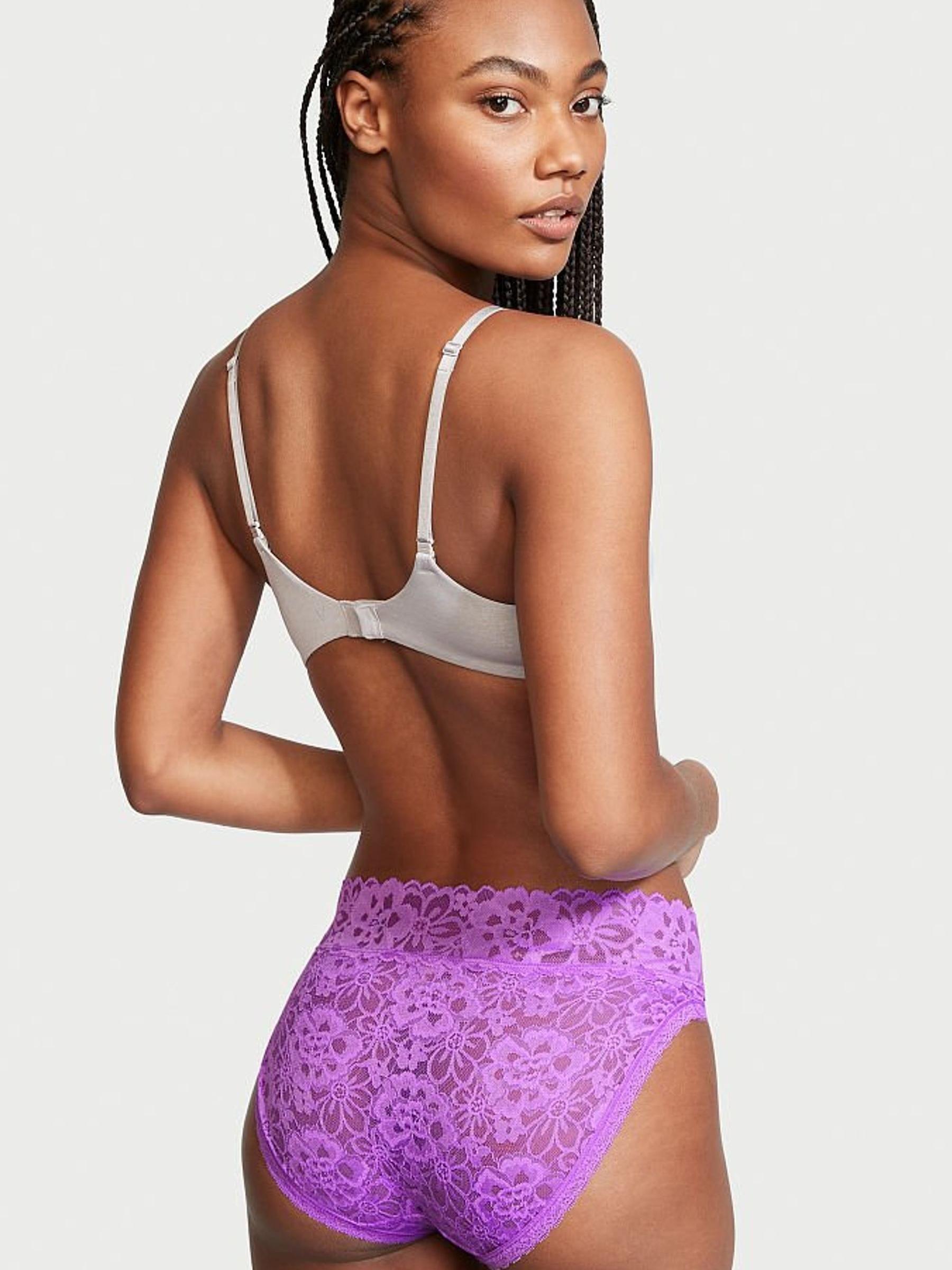 Violet Halo High Leg Bikini Knickers - Image 2 of 3