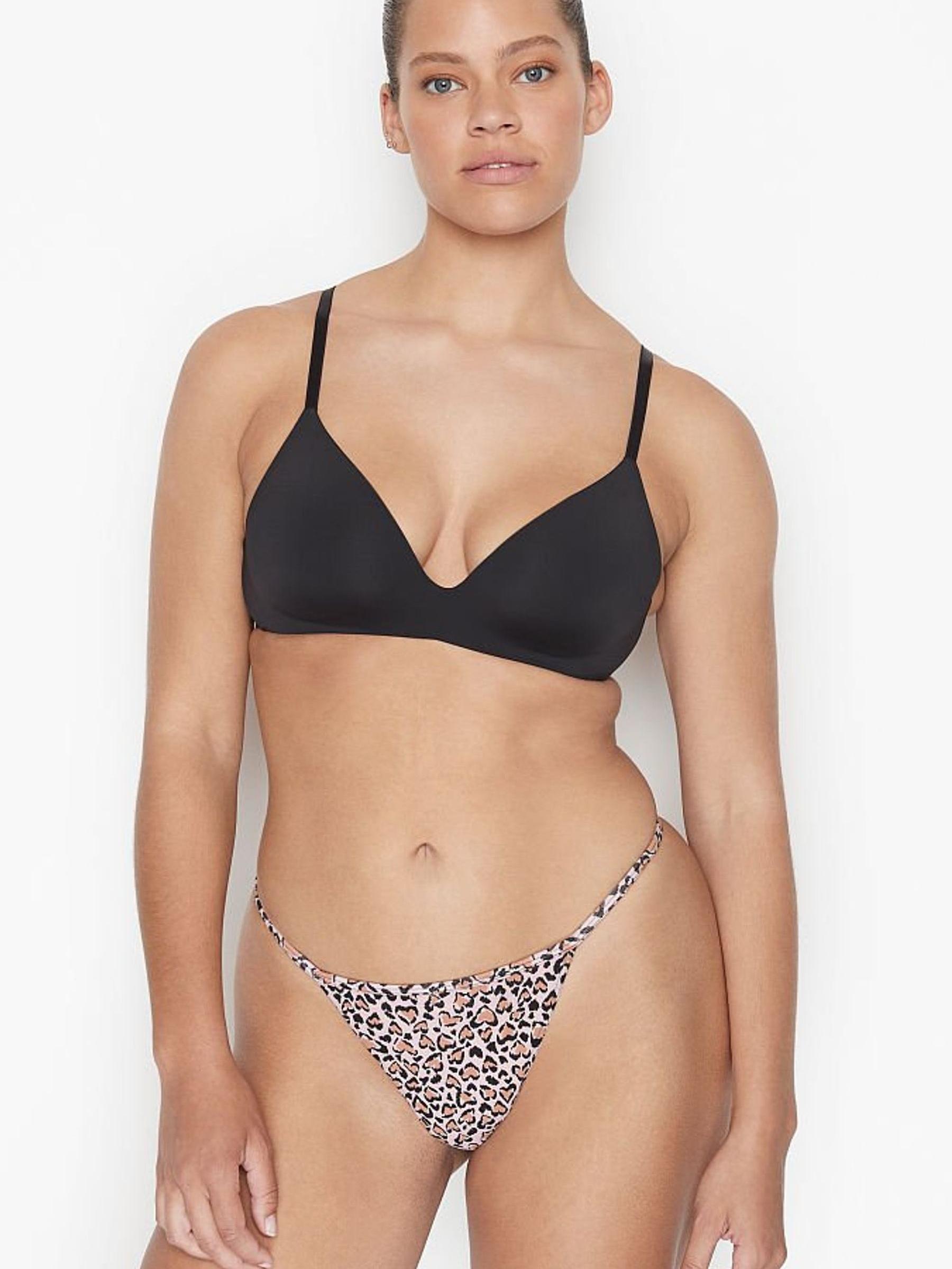Leopard Brown Stretch Cotton G String Knickers - Image 1 of 4